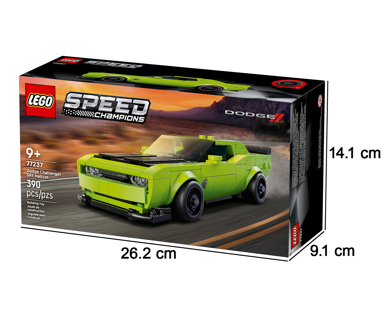 Foto 6 pulgar | Foto 5 | LEGO Speed Champions: Dodge Challenger SRT Hellcat