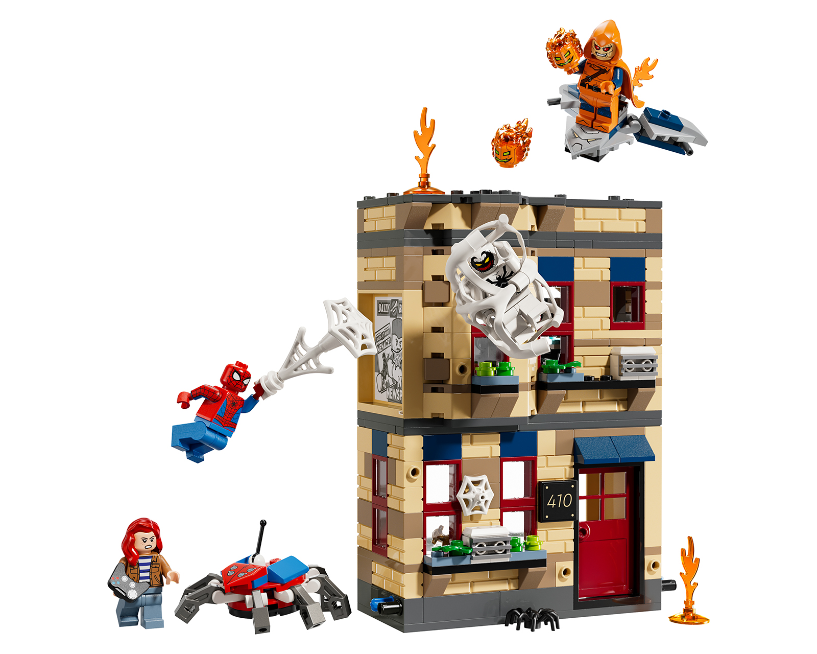 Foto 4 pulgar | Foto 3 | LEGO Marvel Spider-Man Peter Parker's Apartment