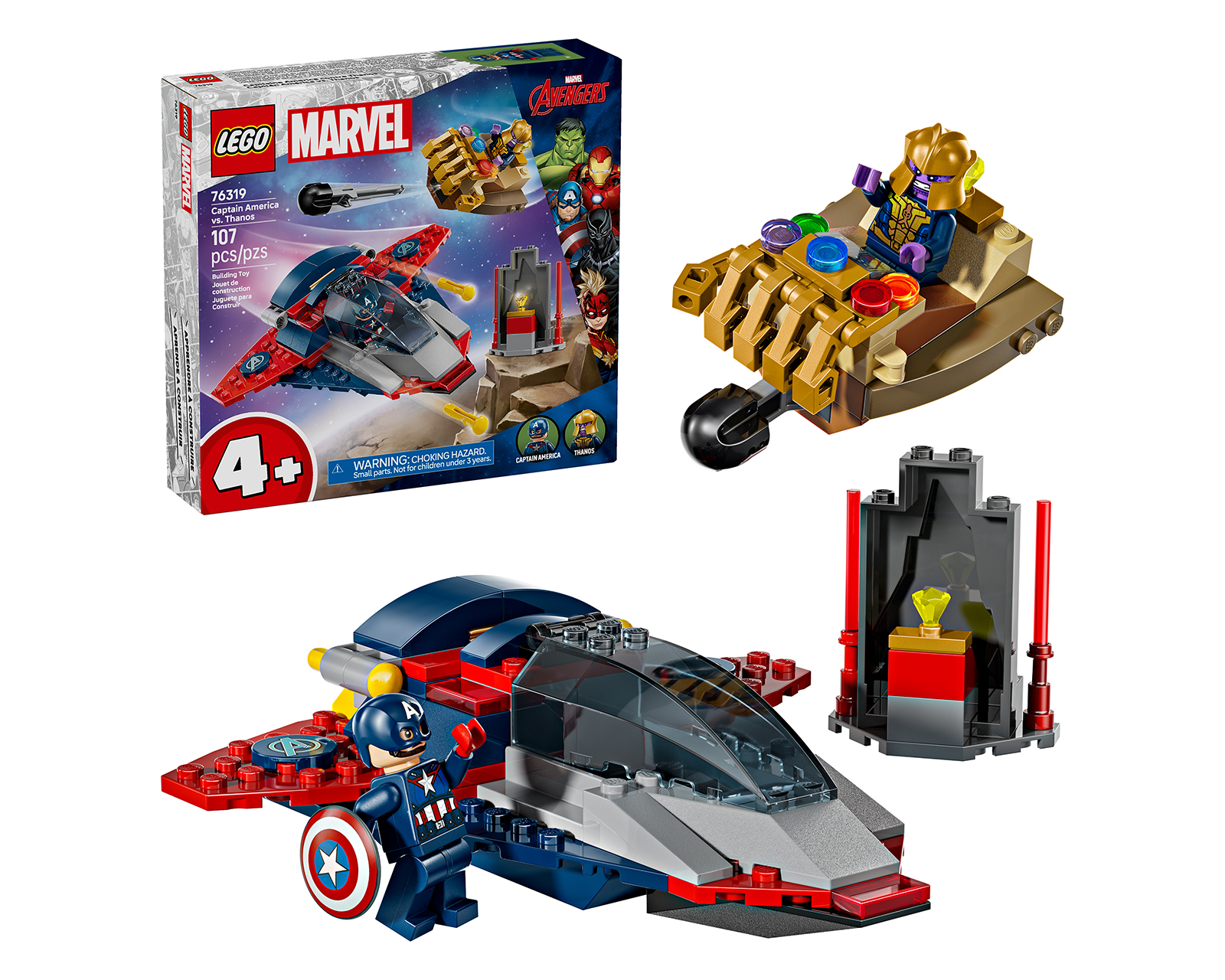 Foto 1 | Foto 1 | LEGO Marvel Capitán América vs. Thanos