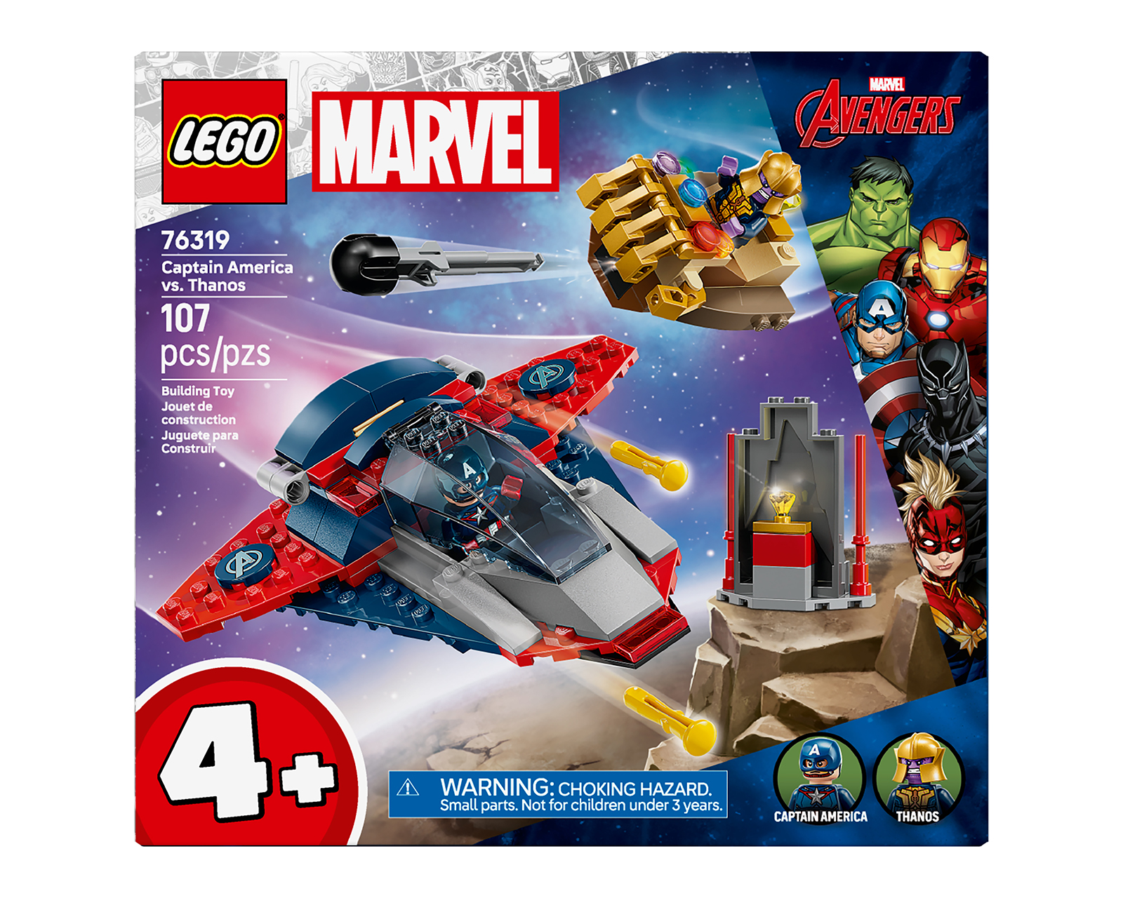 Foto 2 | Foto 2 | LEGO Marvel Capitán América vs. Thanos