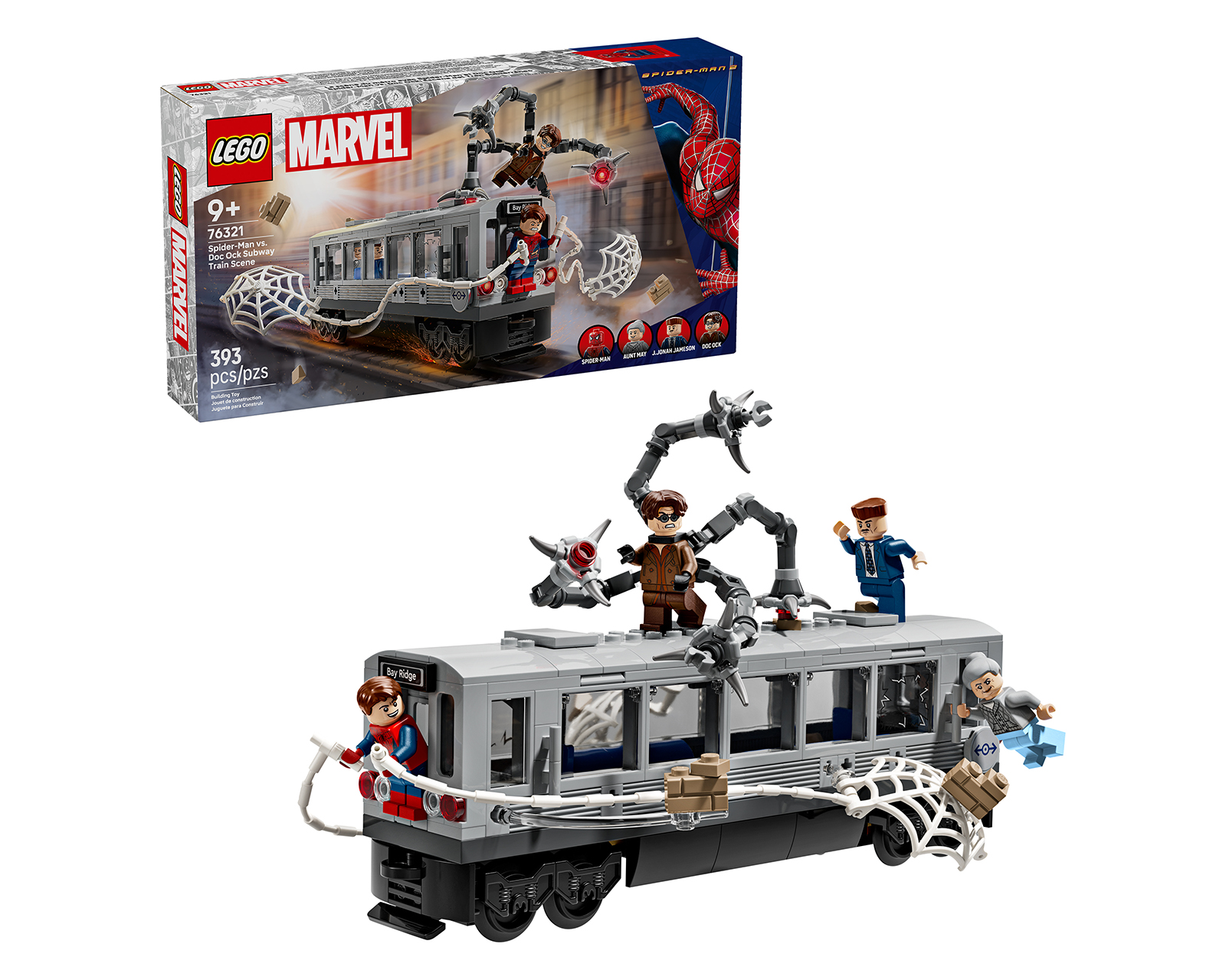 LEGO Marvel: Escena del Metro de Spider-Man Contra Doc Ock