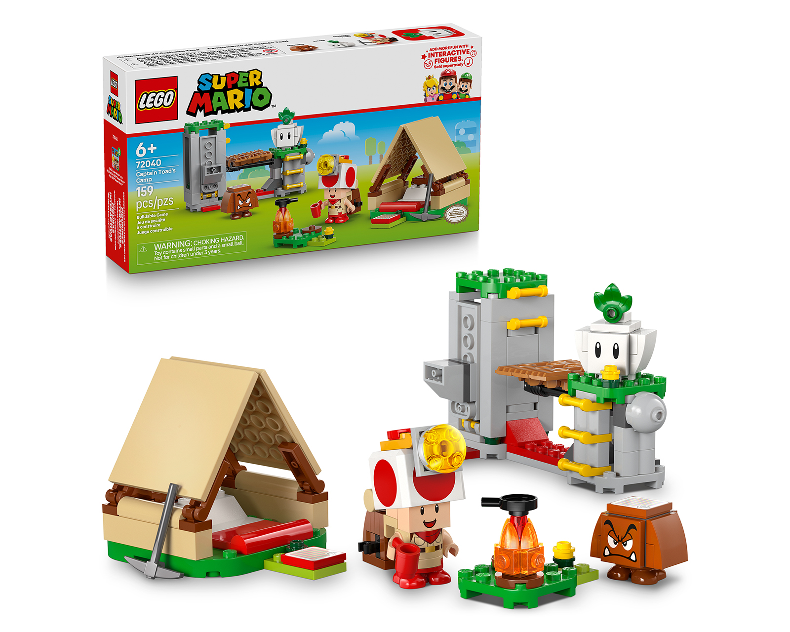 Foto 2 pulgar | Foto 1 | LEGO Super Mario: De acampada con el Capitán Toad