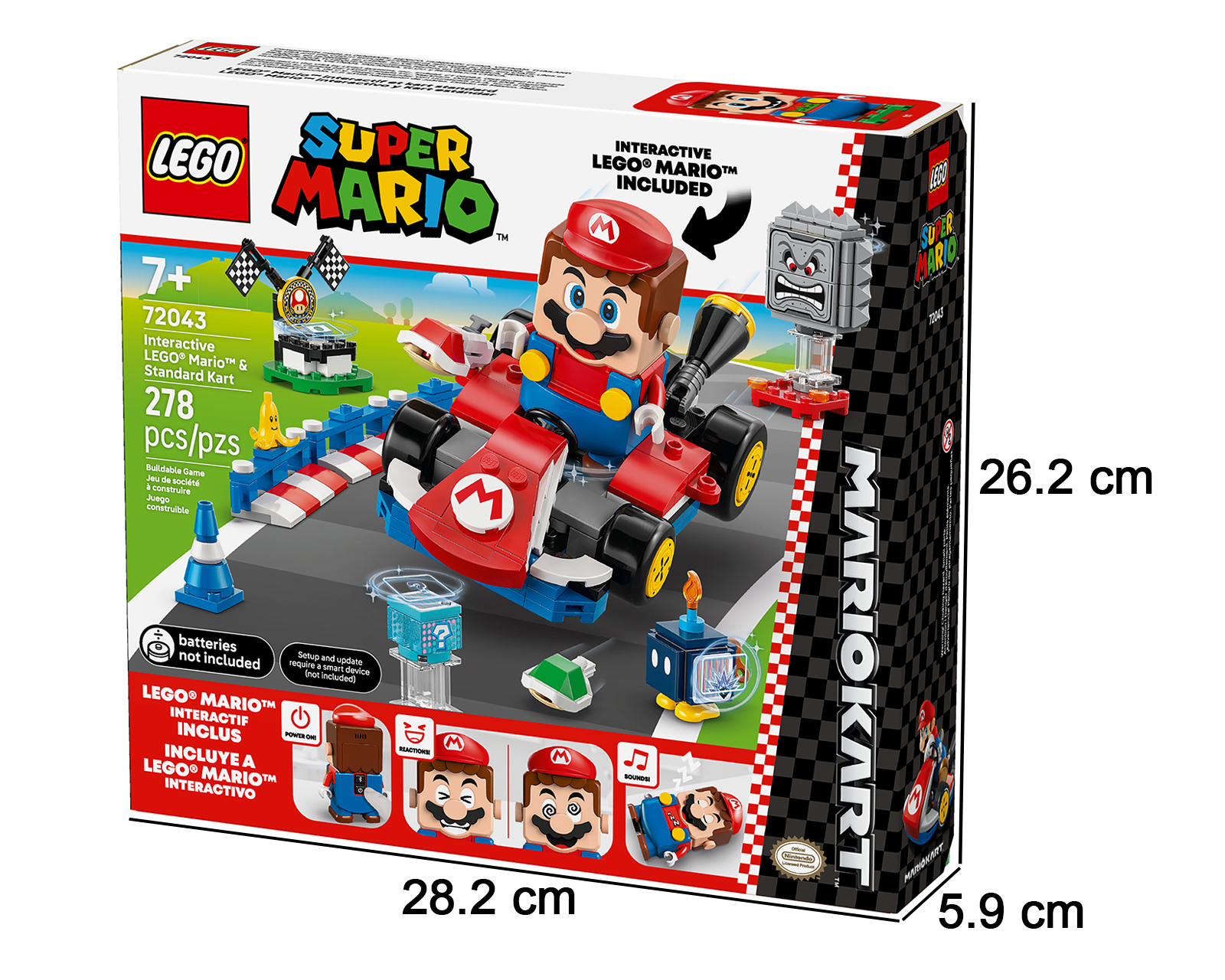 Foto 5 | Foto 5 | LEGO Super Mario: Mario interactivo y Kart estándar
