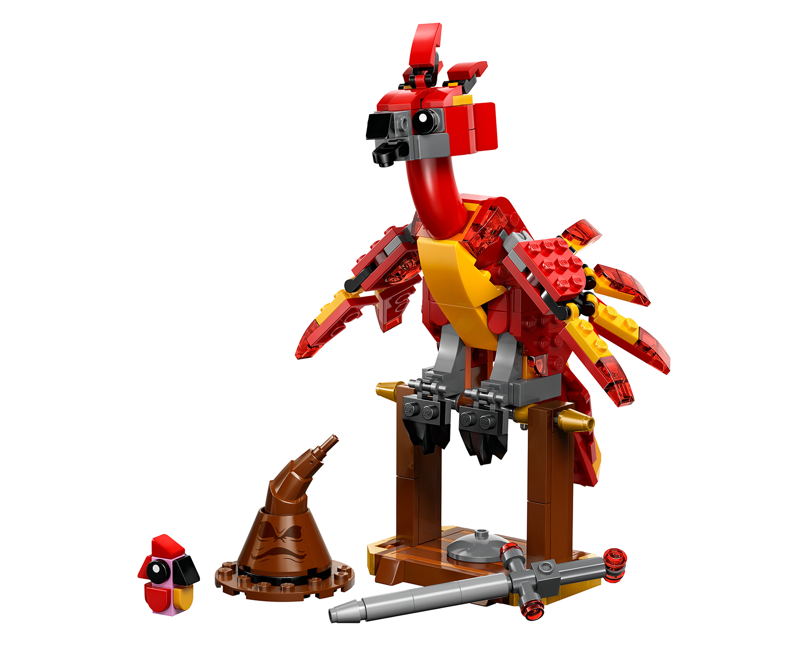 Foto 4 pulgar | Foto 3 | LEGO Harry Potter Fawkes: Fénix de Dumbledore