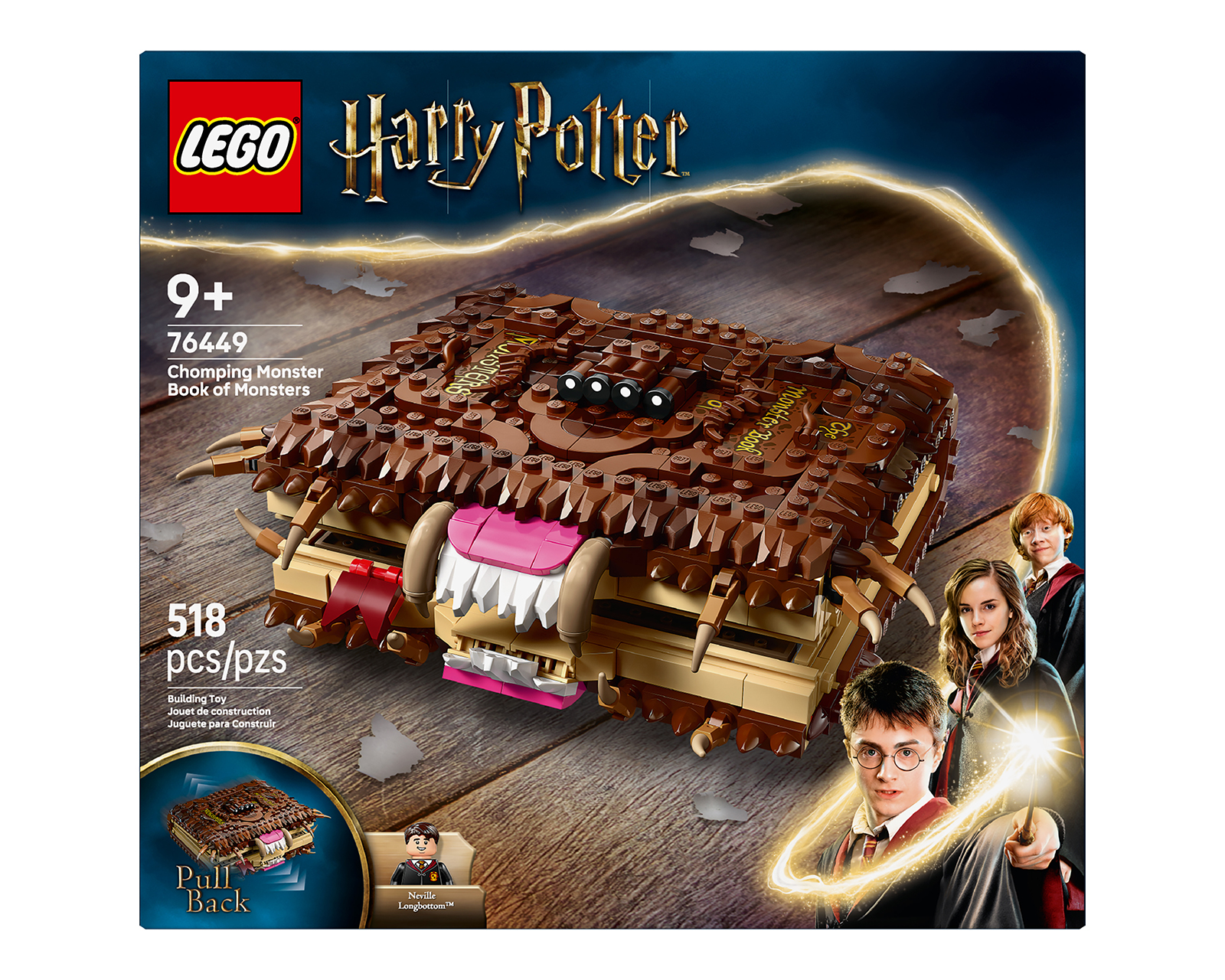 Foto 3 pulgar | Foto 2 | LEGO Harry Potter: Monstruoso Libro de los Monstruos Mordedor
