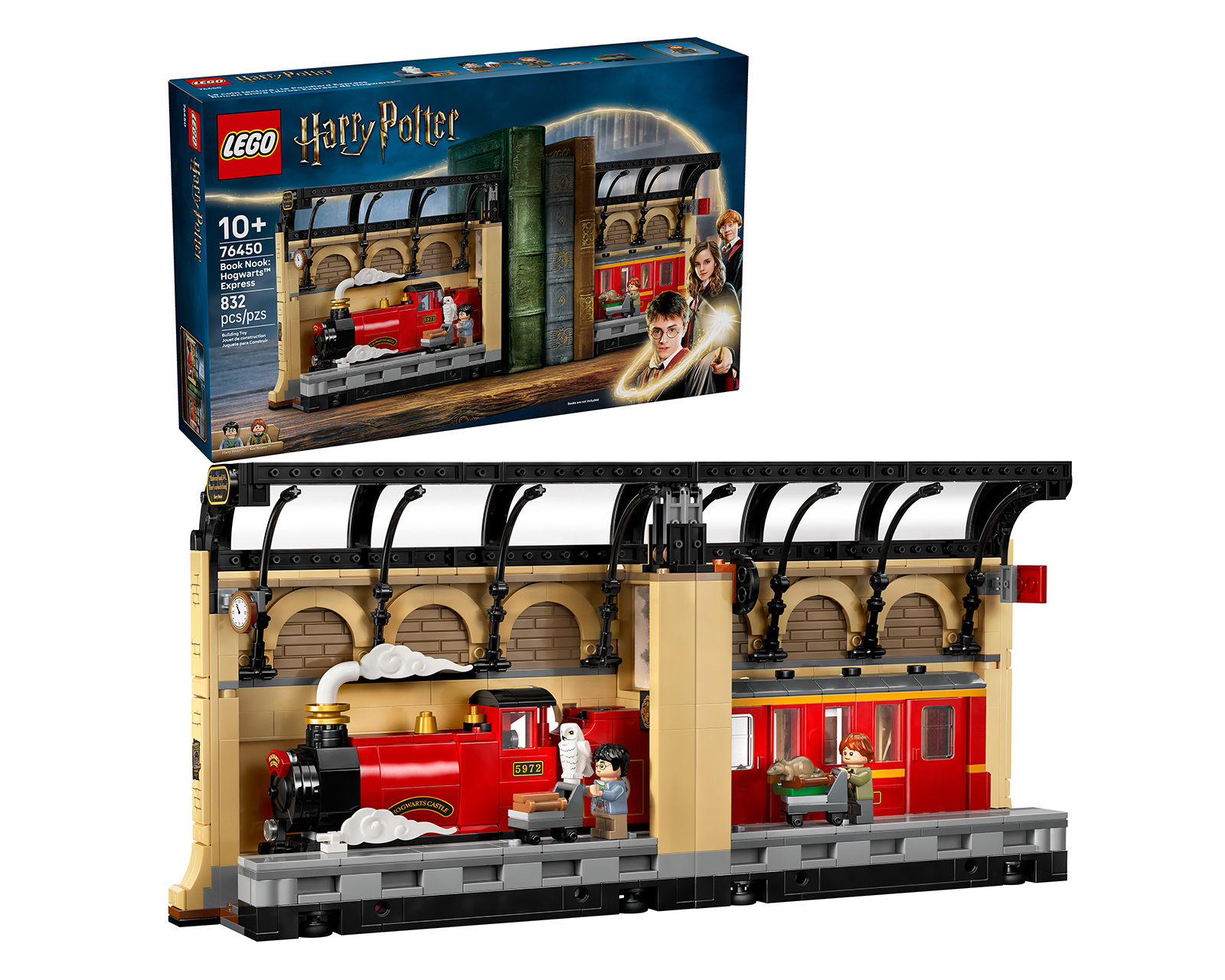 Foto 2 pulgar | Foto 1 | LEGO Harry Potter Rincón Entre Libros: Expreso de Hogwarts