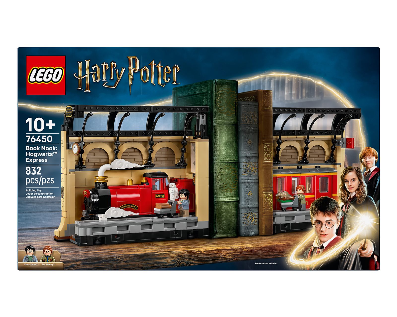 Foto 3 pulgar | Foto 2 | LEGO Harry Potter Rincón Entre Libros: Expreso de Hogwarts