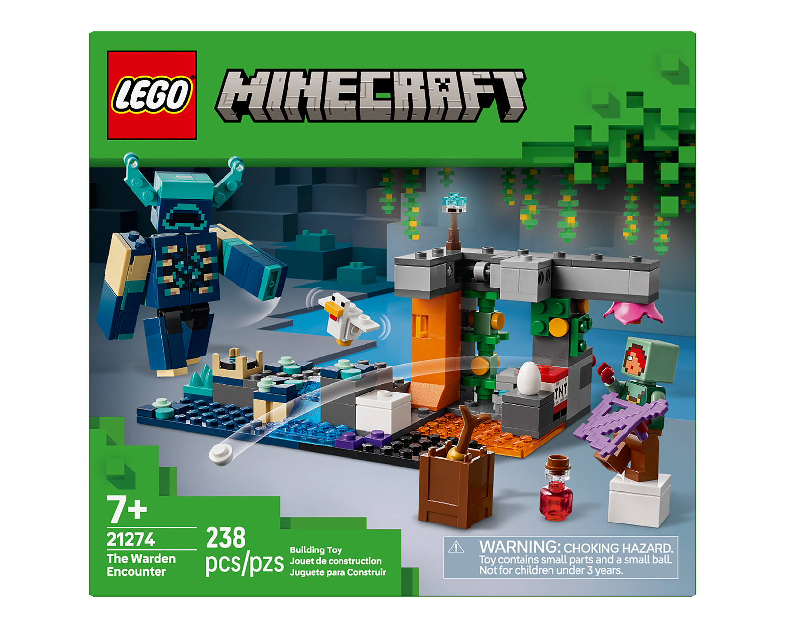 Foto 3 pulgar | Foto 2 | LEGO Minecraft: El Encuentro con el Guardia