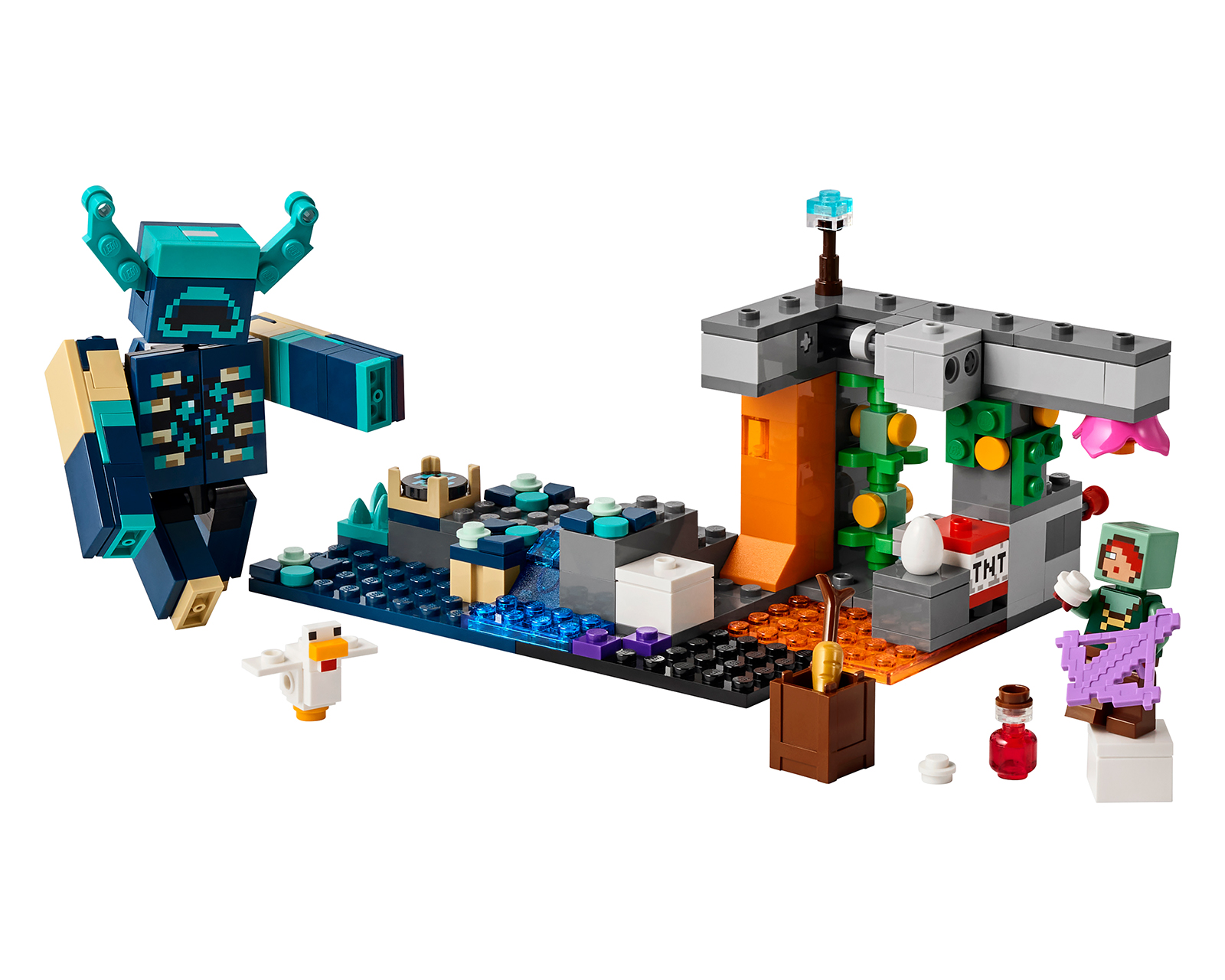 Foto 4 pulgar | Foto 3 | LEGO Minecraft: El Encuentro con el Guardia