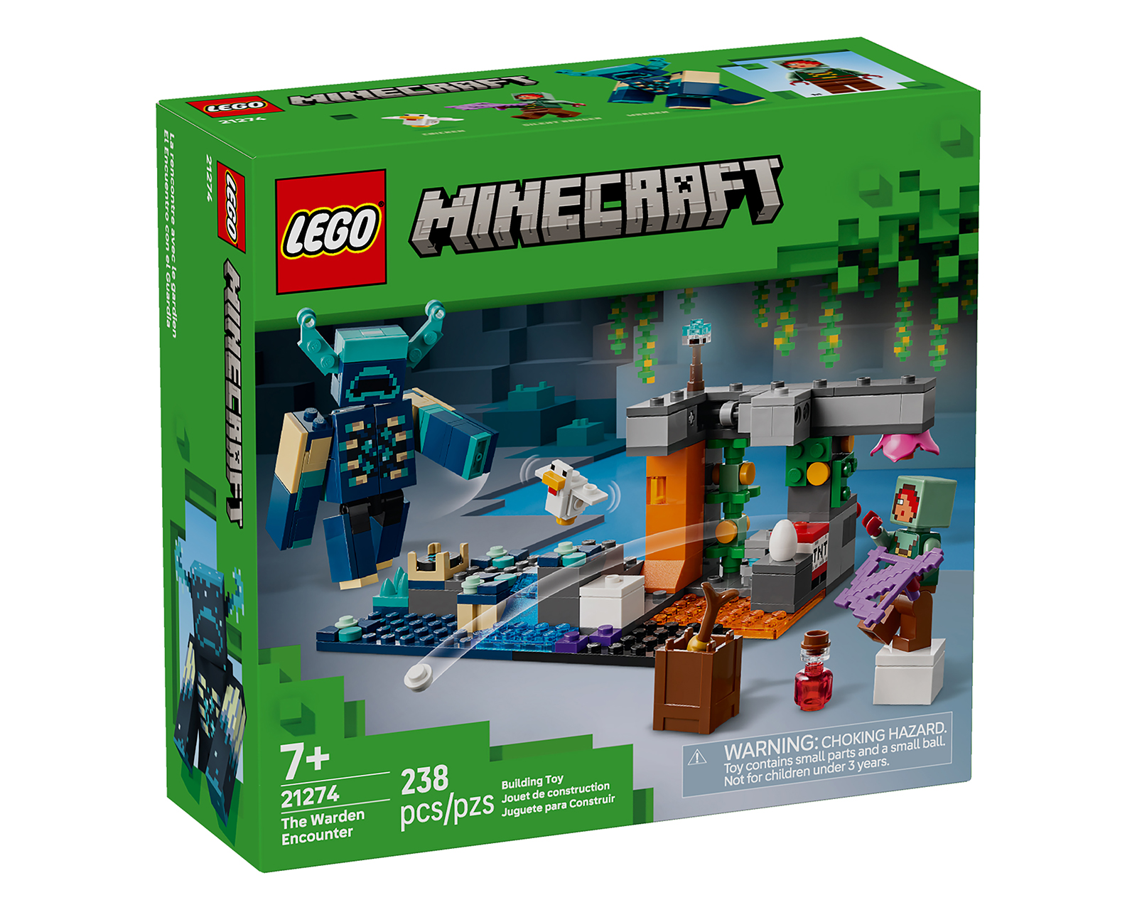 Foto 5 pulgar | Foto 4 | LEGO Minecraft: El Encuentro con el Guardia