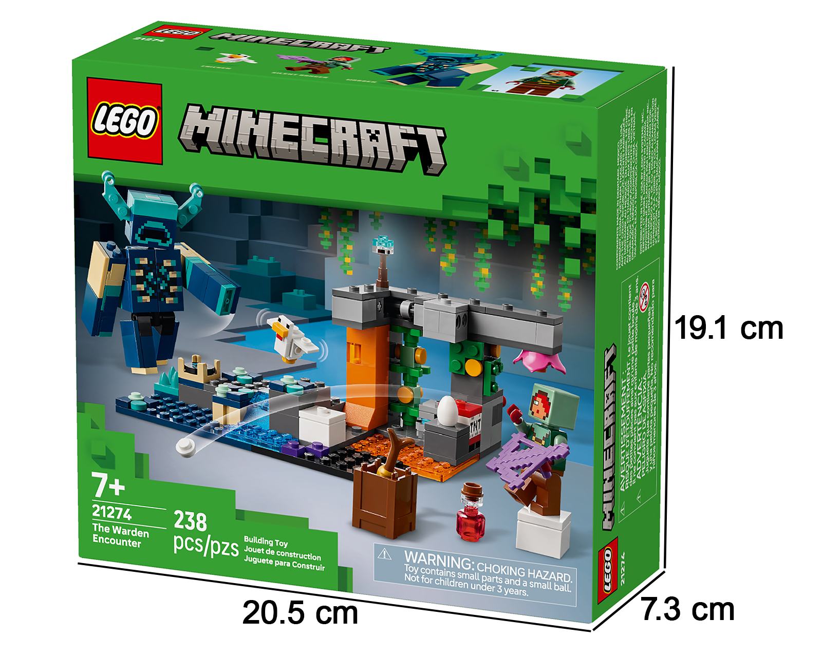 Foto 6 pulgar | Foto 5 | LEGO Minecraft: El Encuentro con el Guardia
