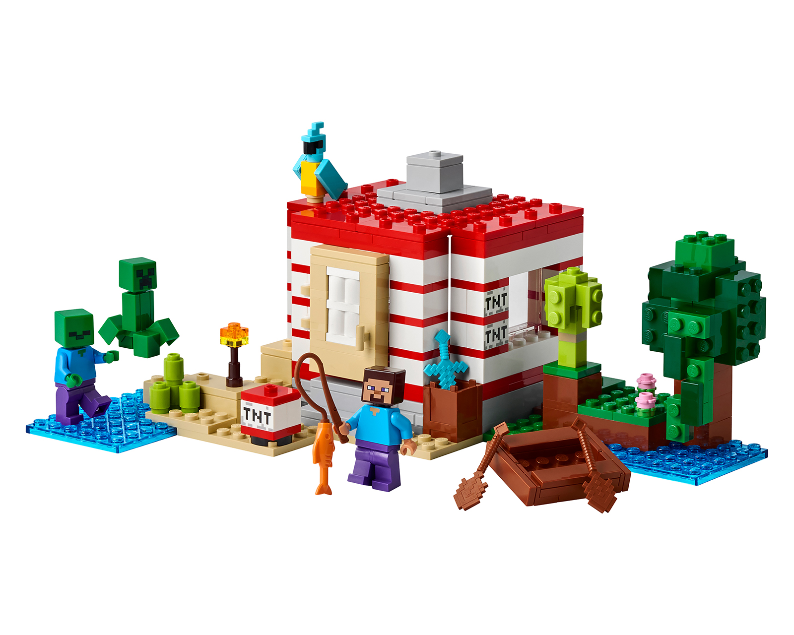 Foto 4 pulgar | Foto 3 | LEGO Minecraft: La Casa-Dinamita de la Jungla