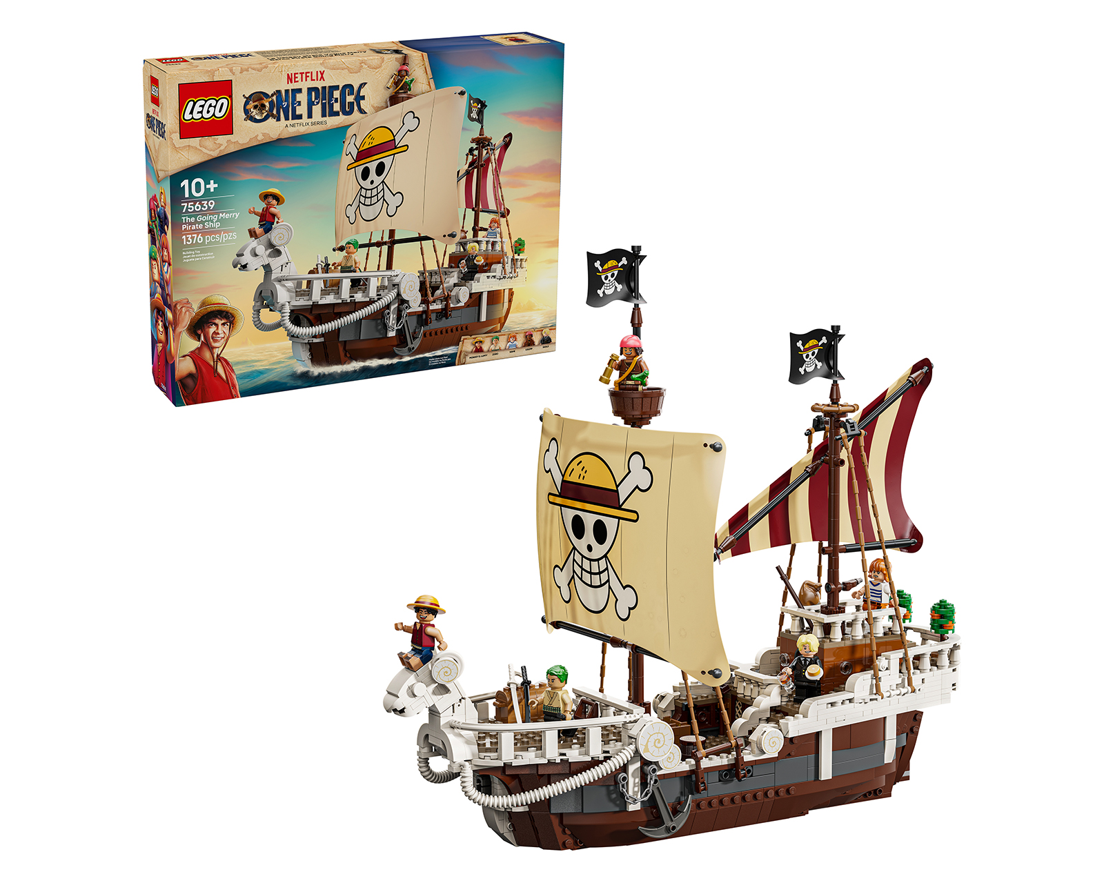 Foto 1 | Foto 1 | LEGO One Piece Barco Pirata Going Merry