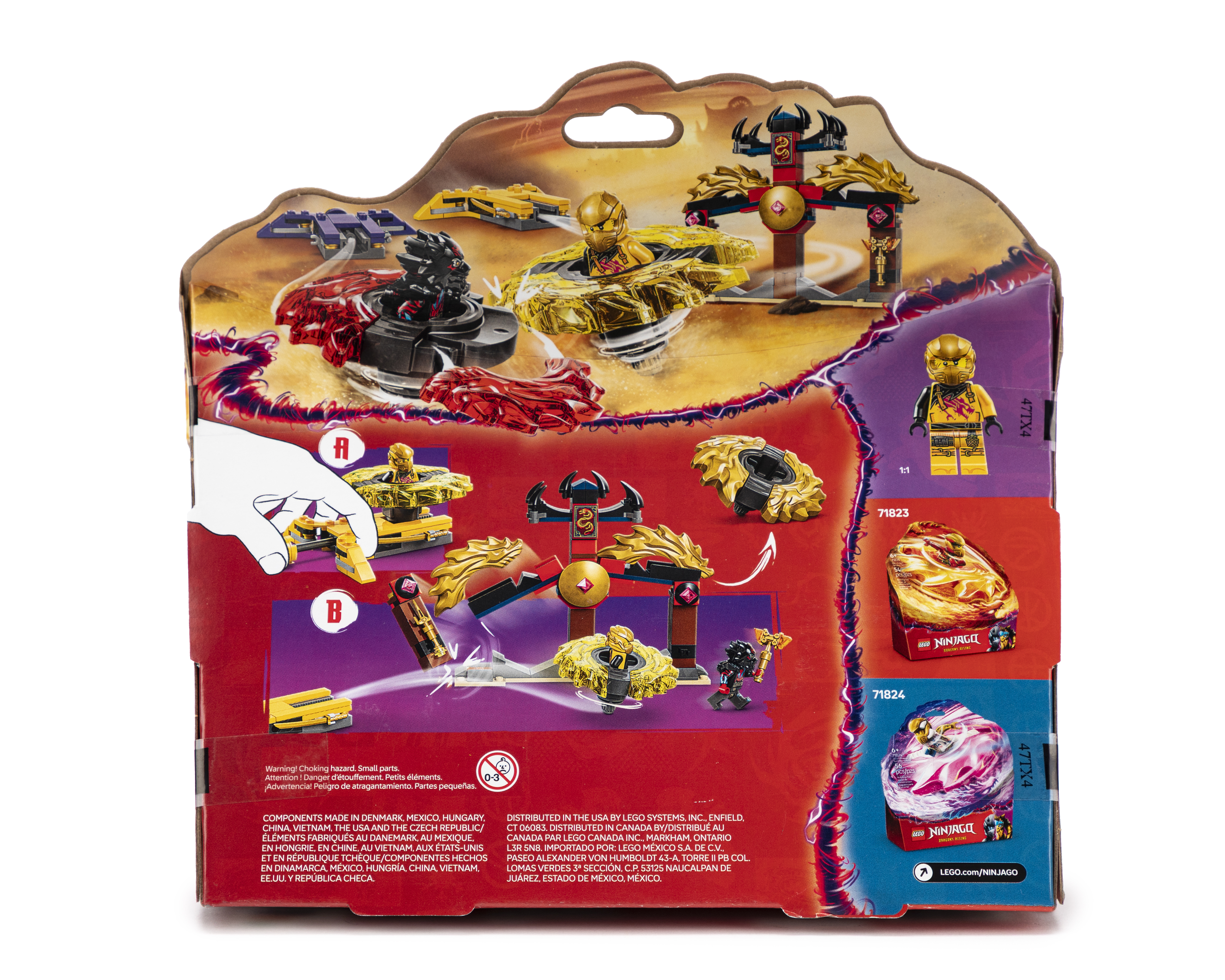 Foto 3 pulgar | Foto 2 | LEGO NinjaGo Pack de Combate: Spinjitzu del Dragón