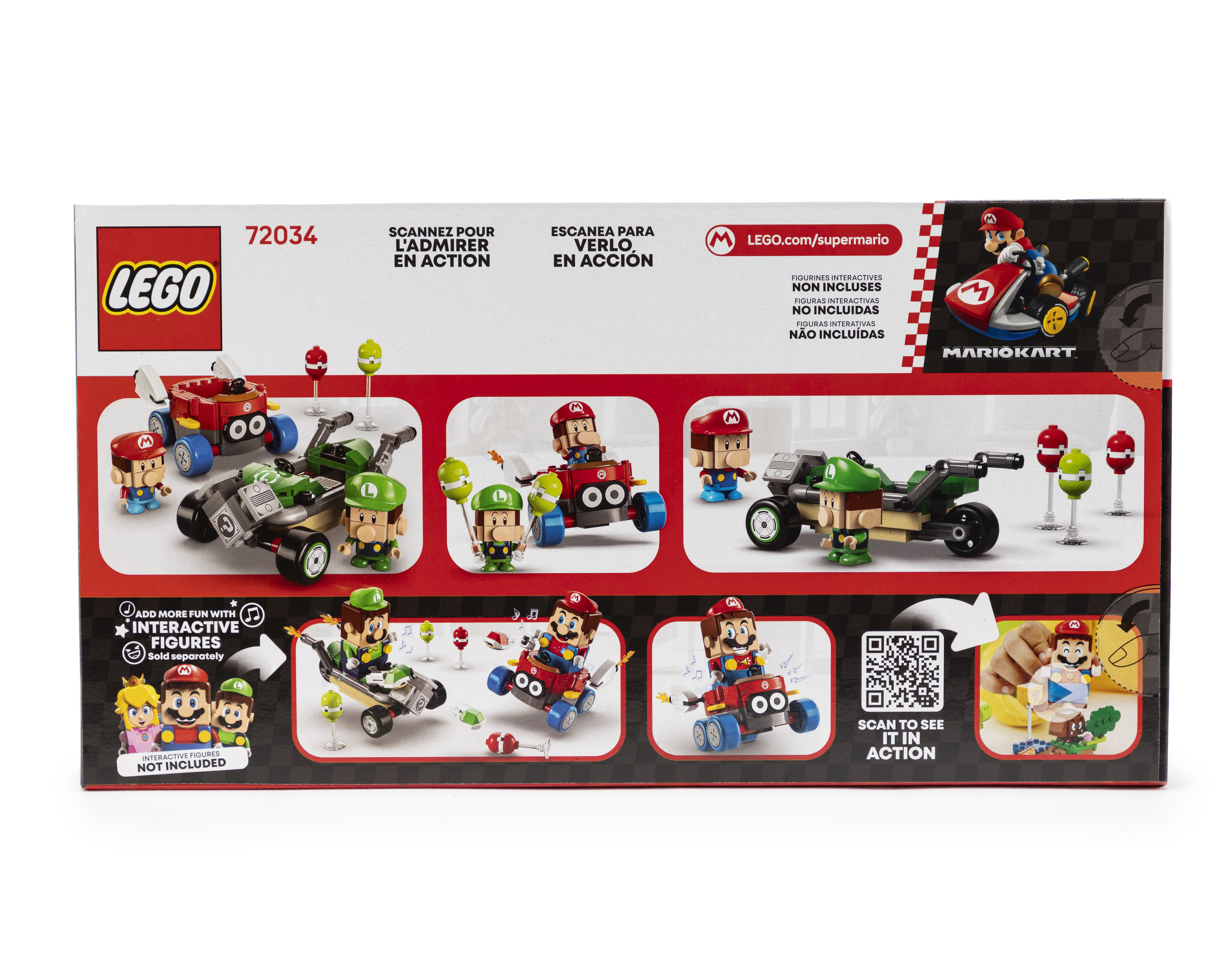 Foto 3 pulgar | Foto 2 | LEGO Mario Kart: Bebé Mario vs. Bebé Luigi