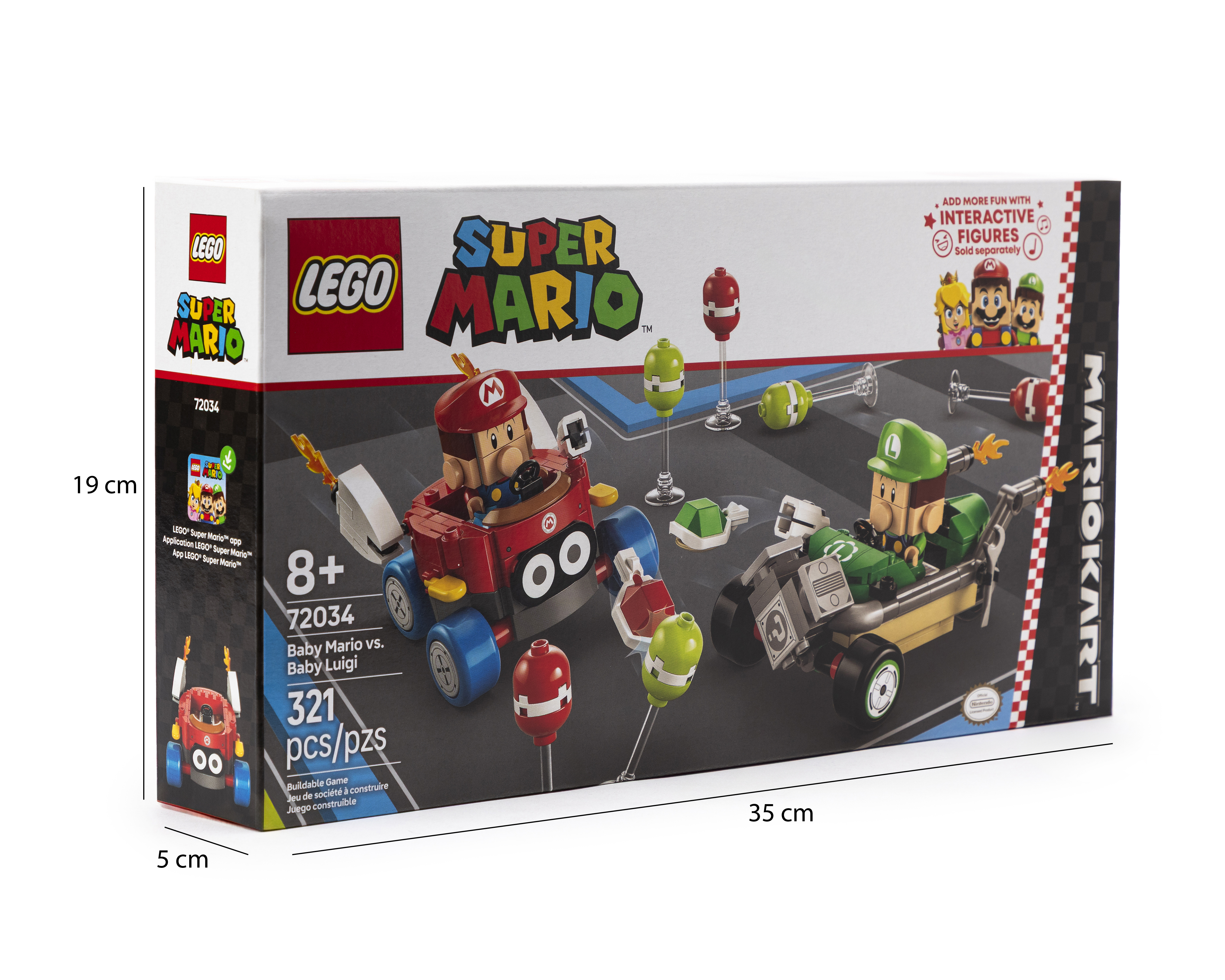 Foto 4 pulgar | Foto 3 | LEGO Mario Kart: Bebé Mario vs. Bebé Luigi