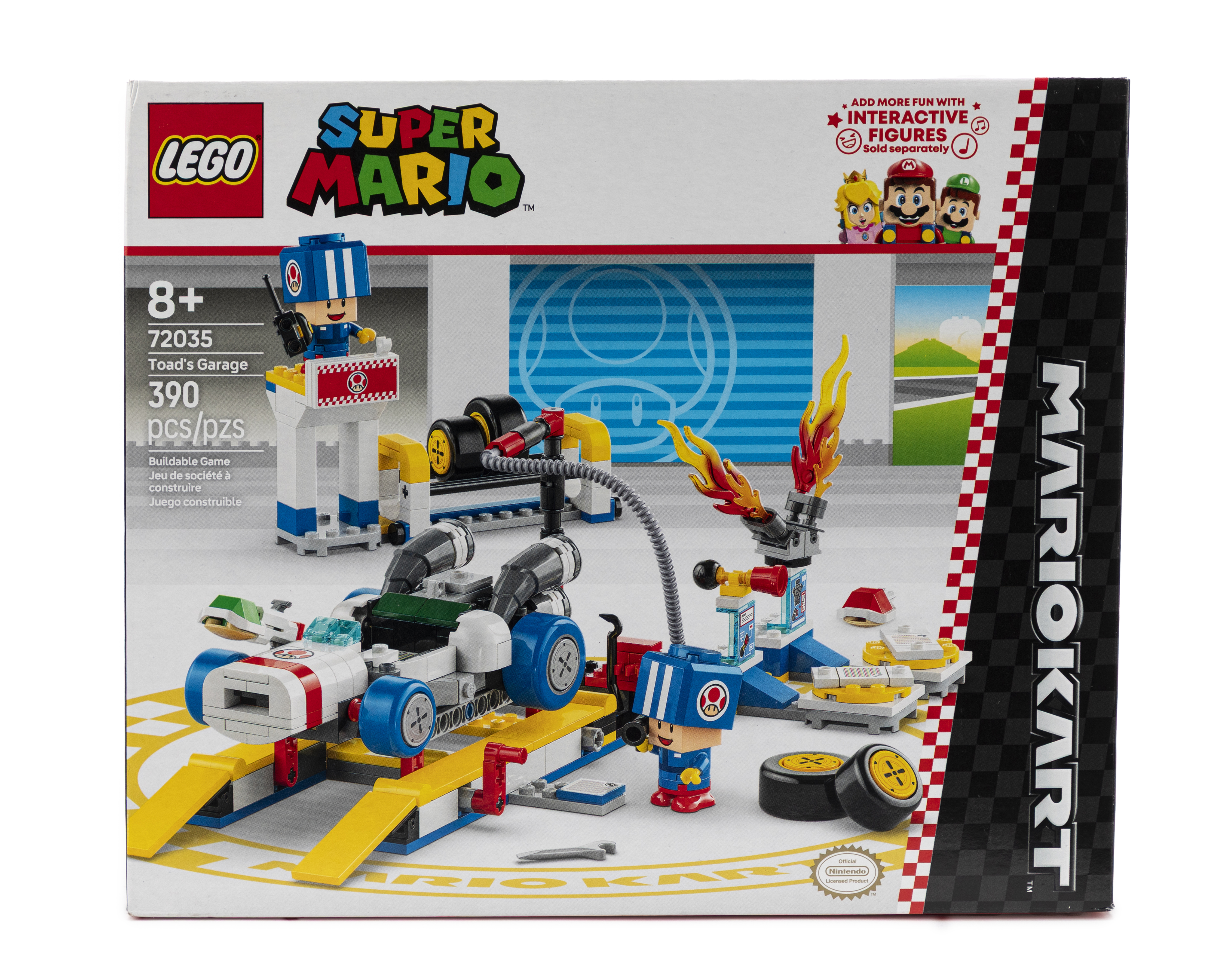 Foto 2 pulgar | Foto 1 | LEGO Mario Kart: Garaje de Toad