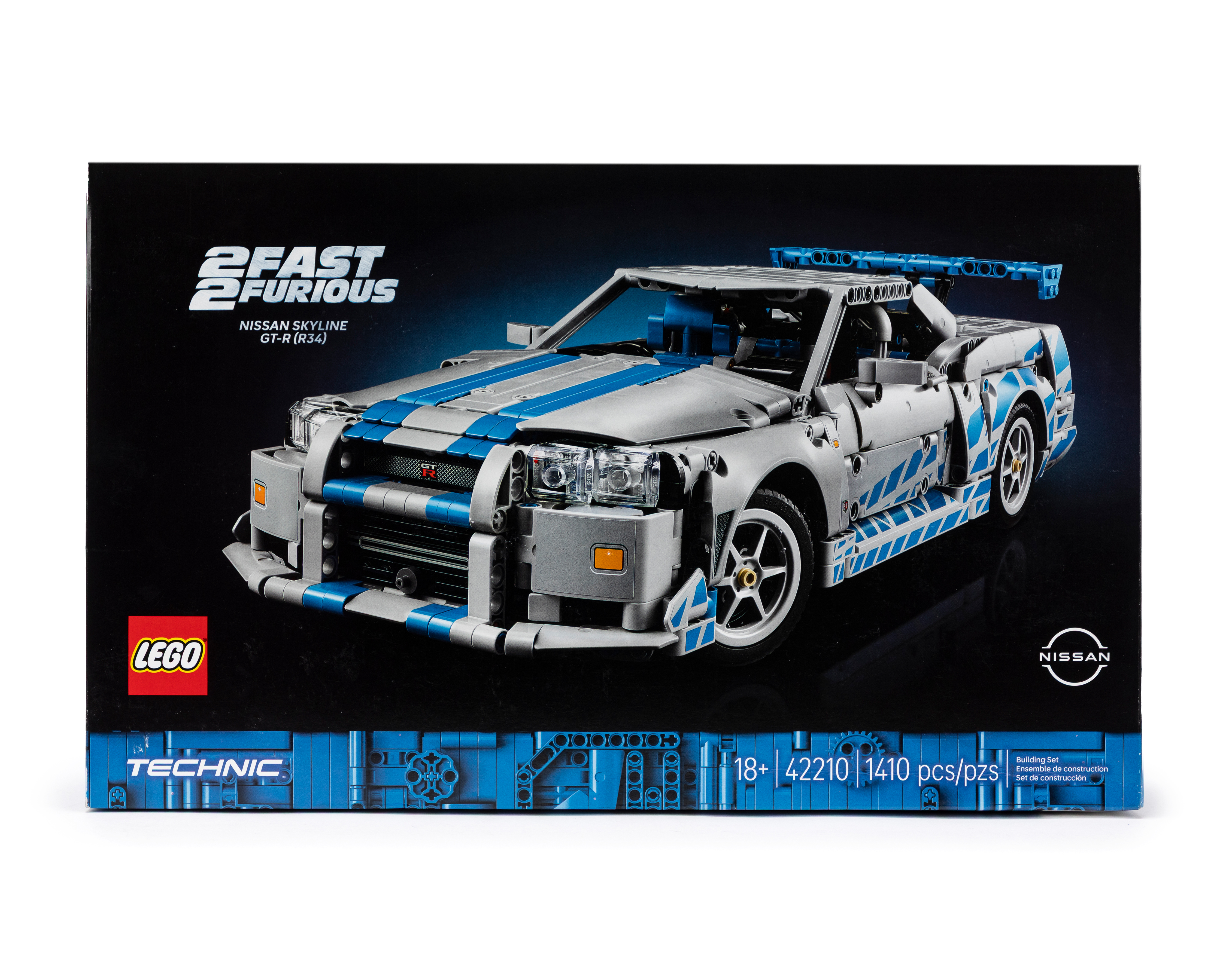 LEGO TECHNIC: Coche Nissan Skyline GT-R (R34) de 2 Fast 2 Furious