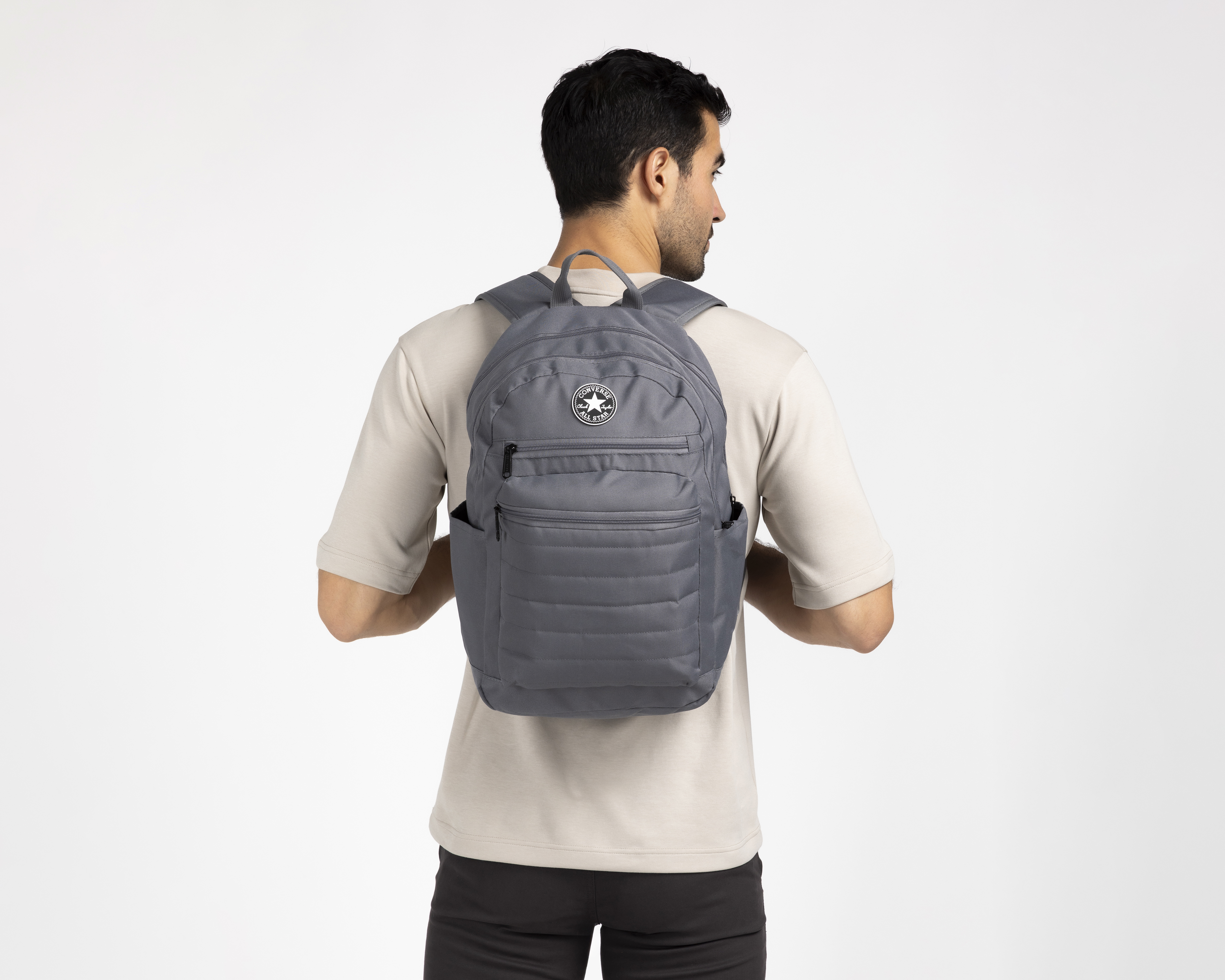 Foto 7 | Foto 7 | Mochila Converse Gris