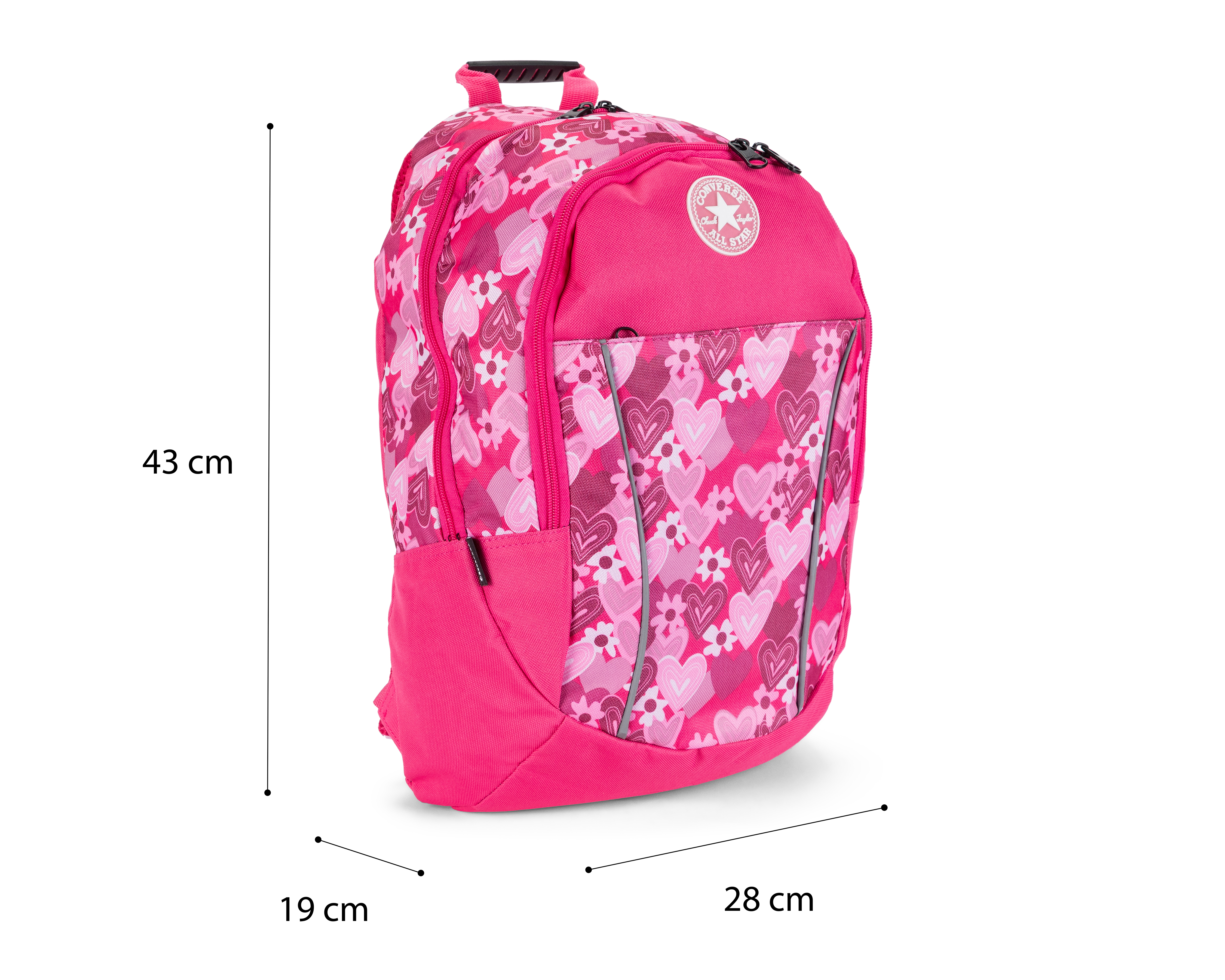 Foto 8 pulgar | Foto 7 | Mochila Converse Rosa