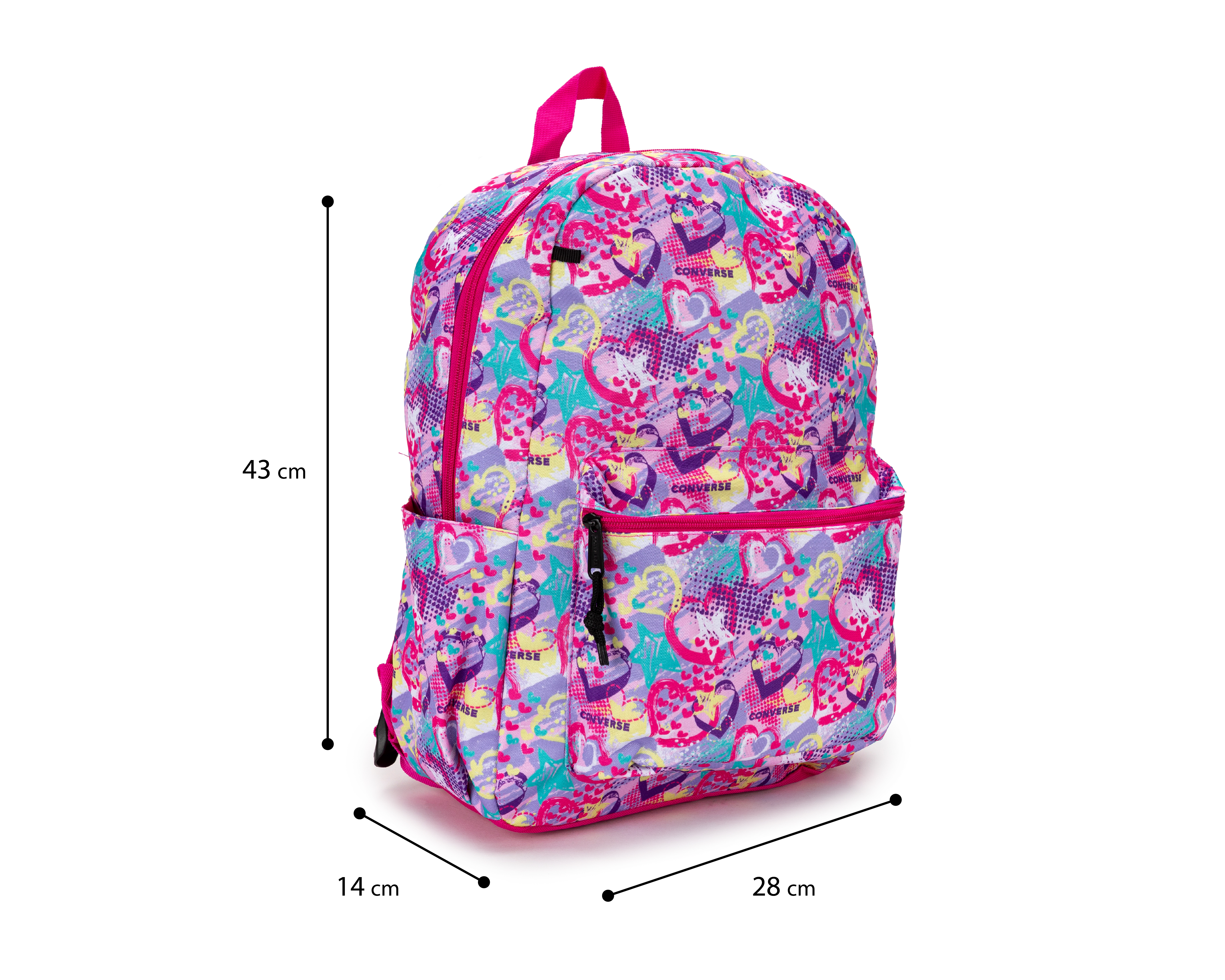 Foto 8 pulgar | Foto 7 | Mochila Converse Rosa