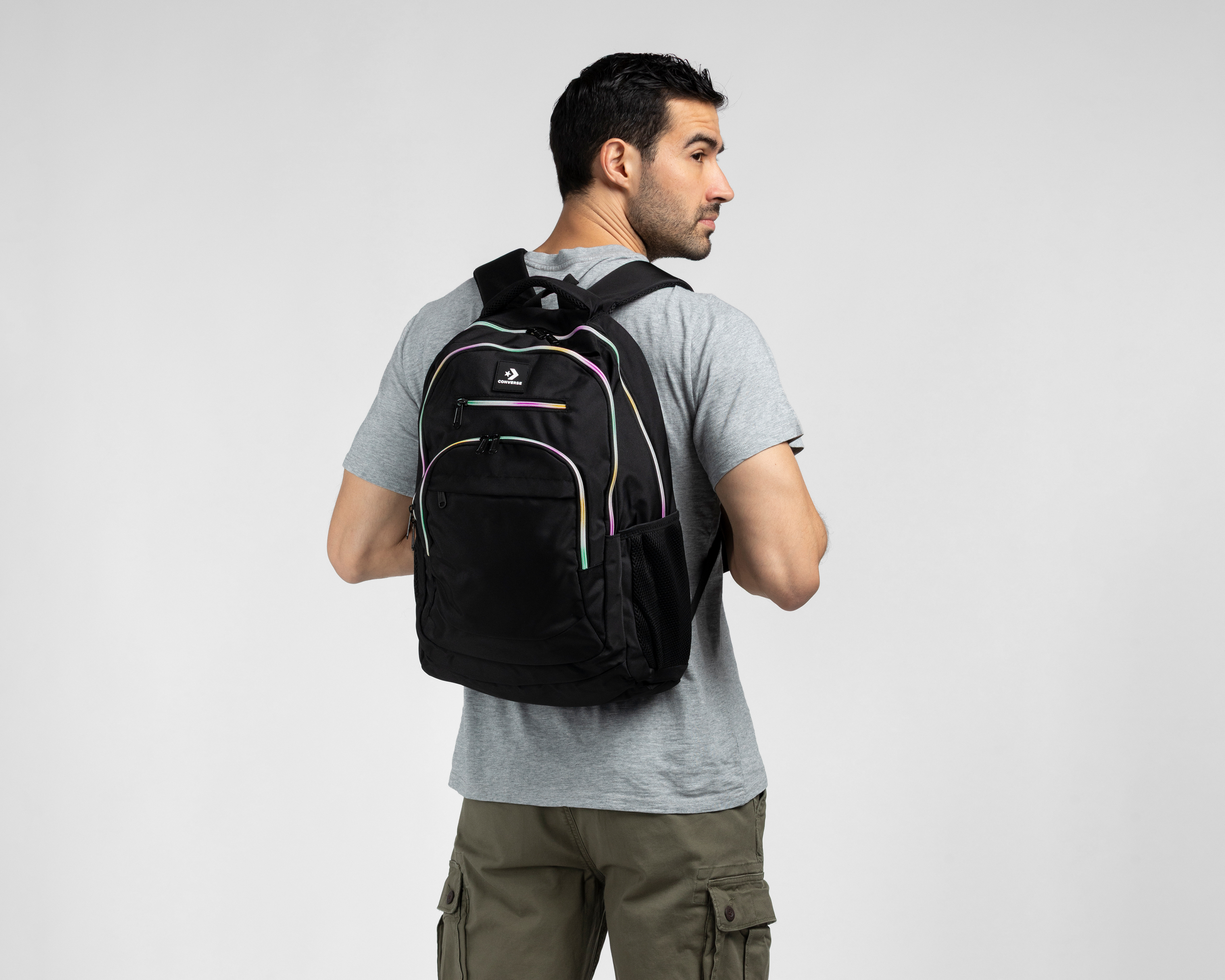 Foto 9 pulgar | Foto 8 | Mochila Converse BTS Negra