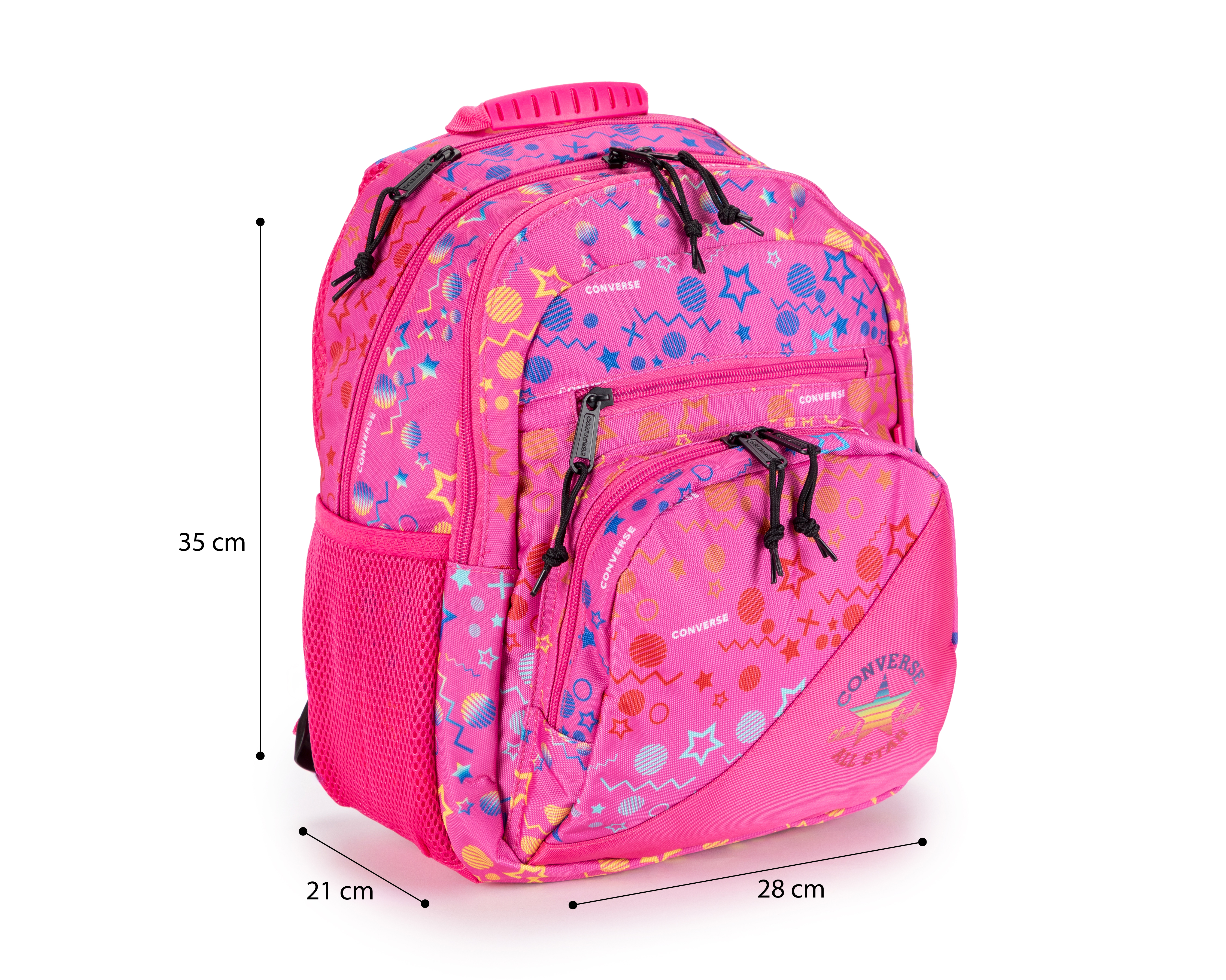 Foto 8 pulgar | Foto 7 | Mochila Converse Rosa