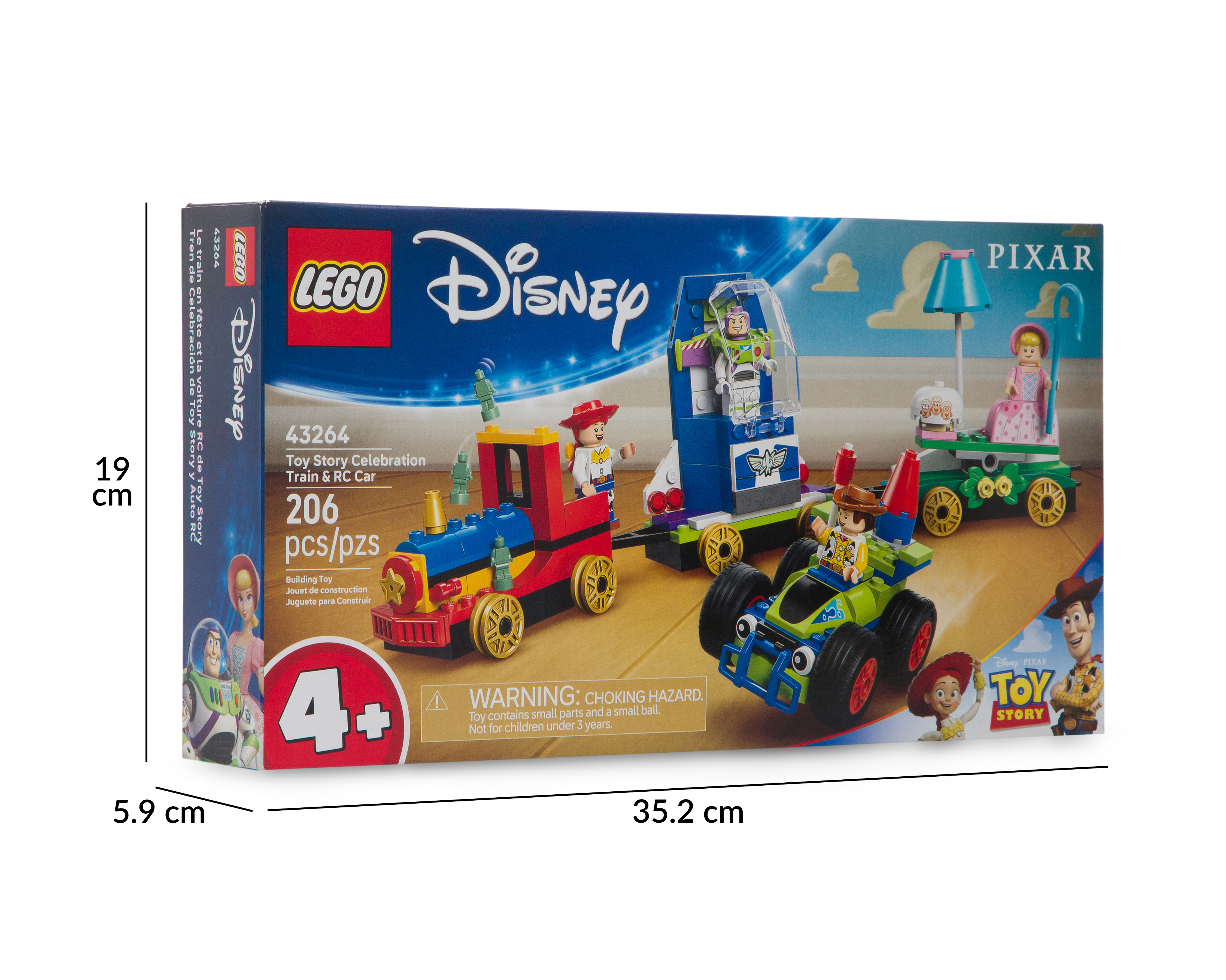 Foto 3 | Foto 3 | LEGO Disney: Tren de Celebración de Toy Story y Coche RC