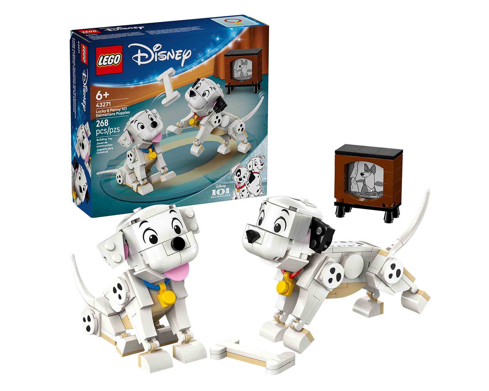 LEGO Disney Lucky y Penny: Cachorros de 101 Dálmatas