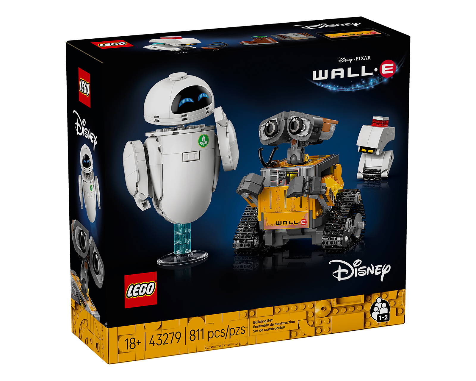 Foto 5 pulgar | Foto 4 | LEGO Disney Wall-E y Eve
