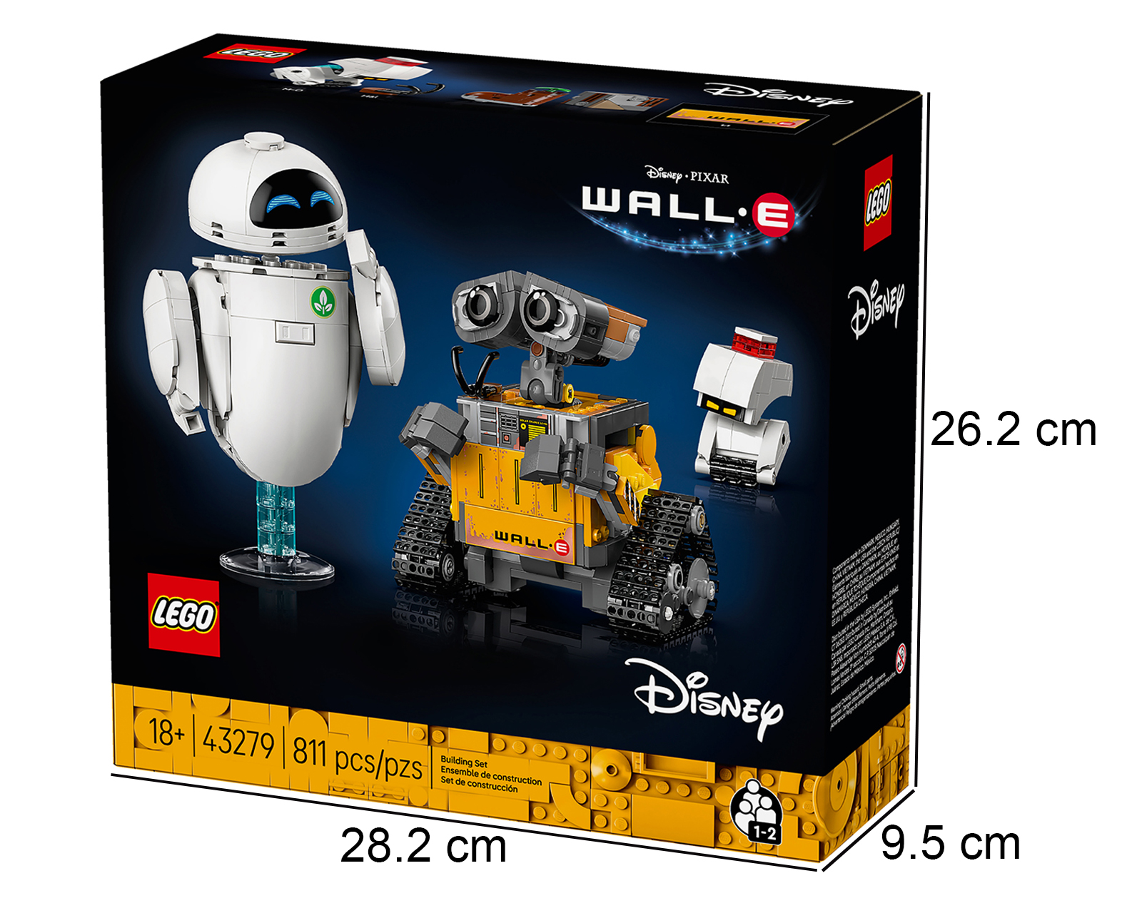 Foto 6 pulgar | Foto 5 | LEGO Disney Wall-E y Eve