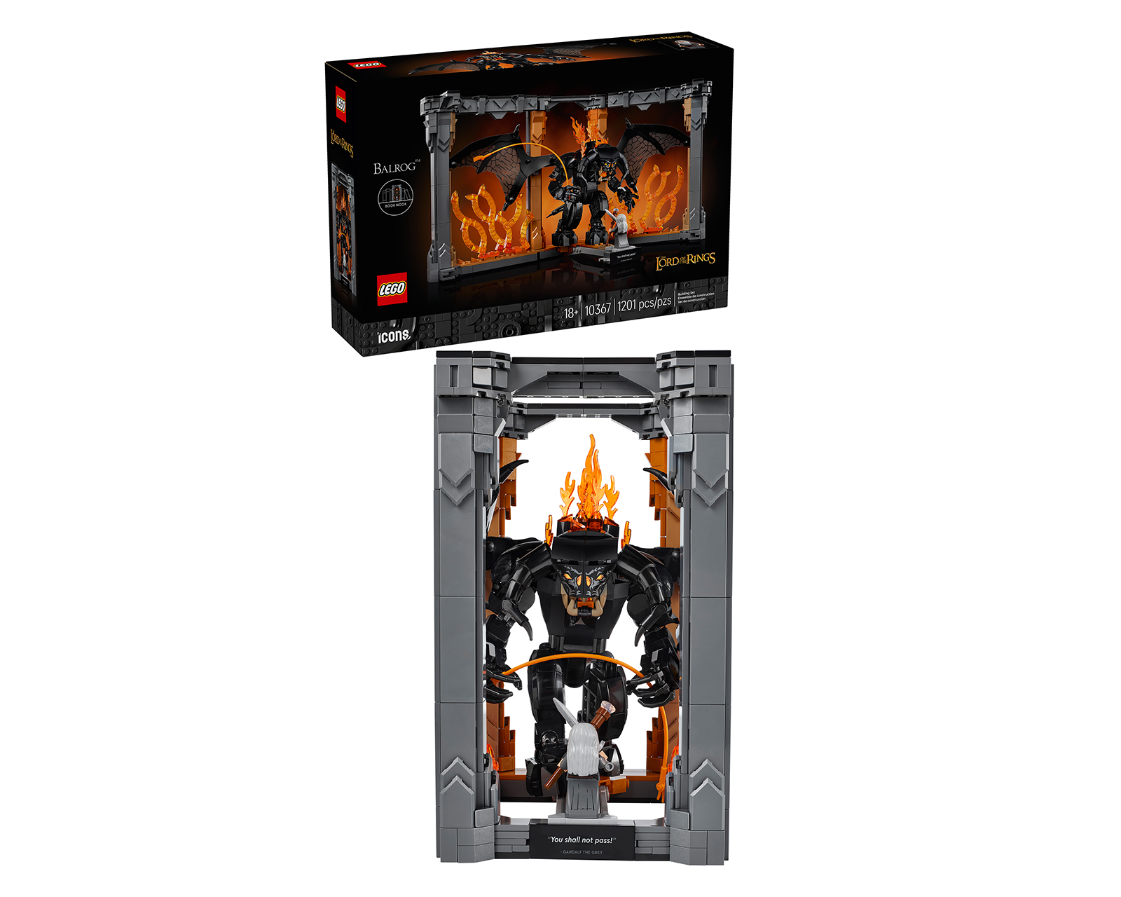 Foto 2 pulgar | Foto 1 | LEGO The Lord Of The Rings: Balrog