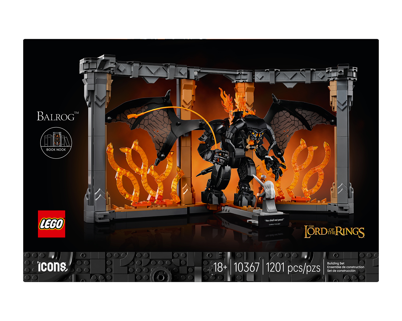 Foto 3 pulgar | Foto 2 | LEGO The Lord Of The Rings: Balrog