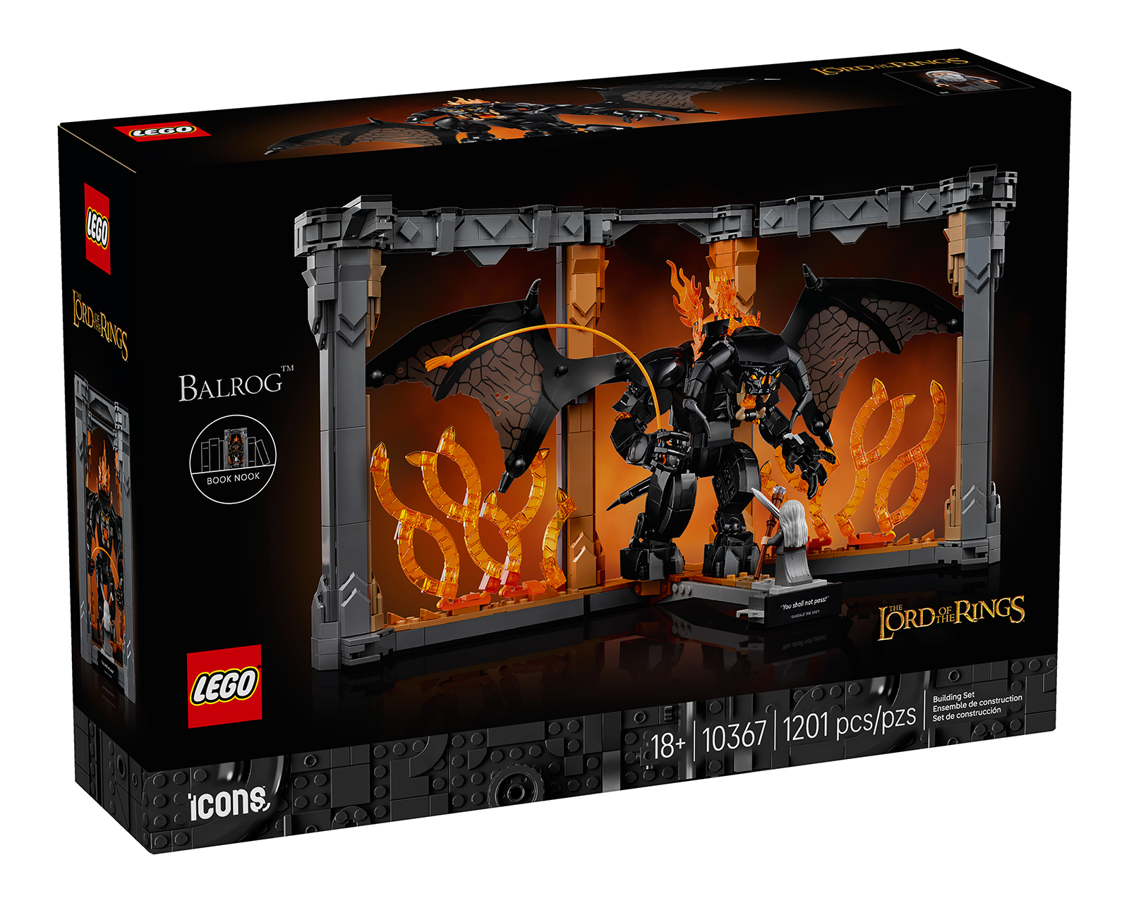 Foto 5 pulgar | Foto 4 | LEGO The Lord Of The Rings: Balrog