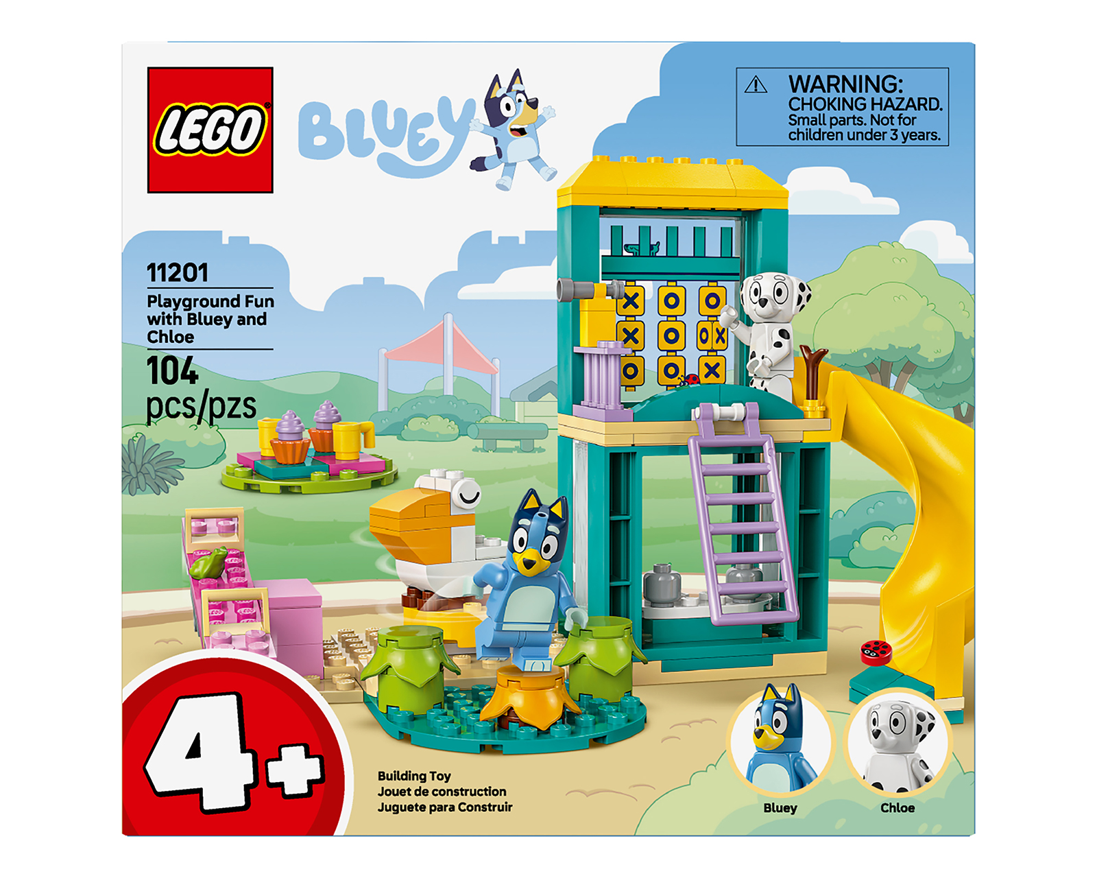 Foto 2 | Foto 2 | LEGO Bluey: Diversión en el Parque de Juegos con Bluey y Chloe