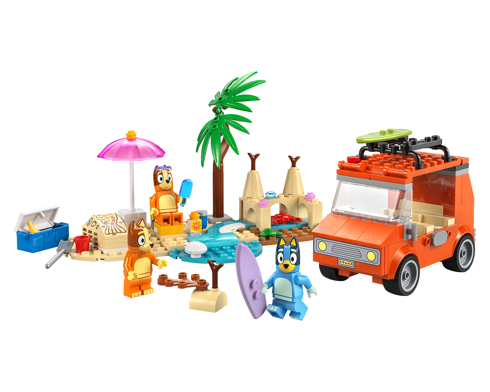 Foto 4 pulgar | Foto 3 | LEGO Bluey: Excursión Familiar a la Playa de Bluey