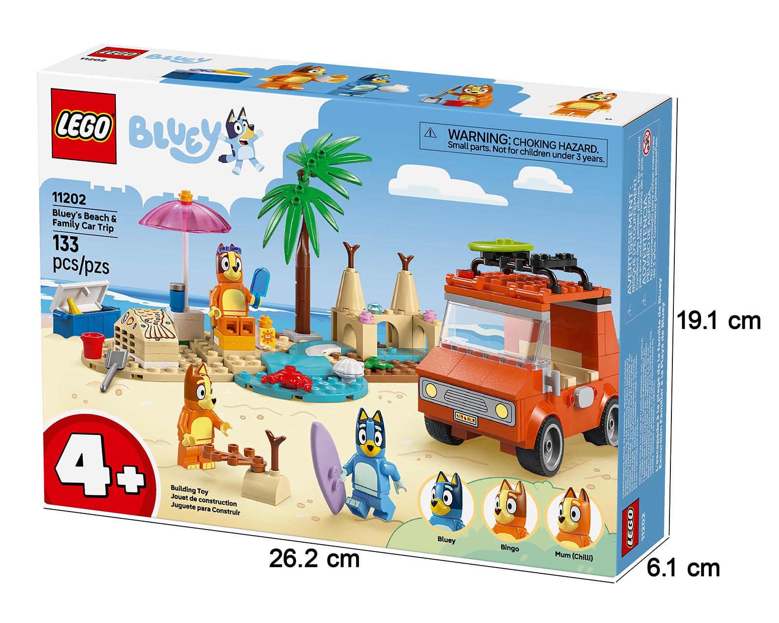 Foto 5 | Foto 5 | LEGO Bluey: Excursión Familiar a la Playa de Bluey