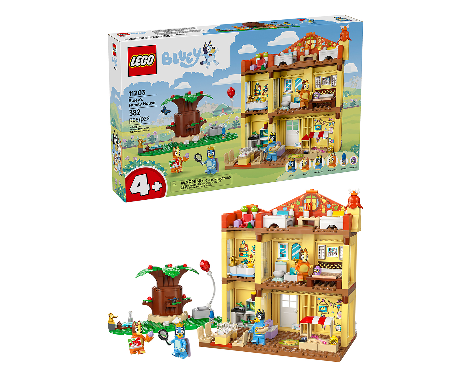 Foto 2 pulgar | Foto 1 | LEGO Bluey: Casa Familiar de Bluey