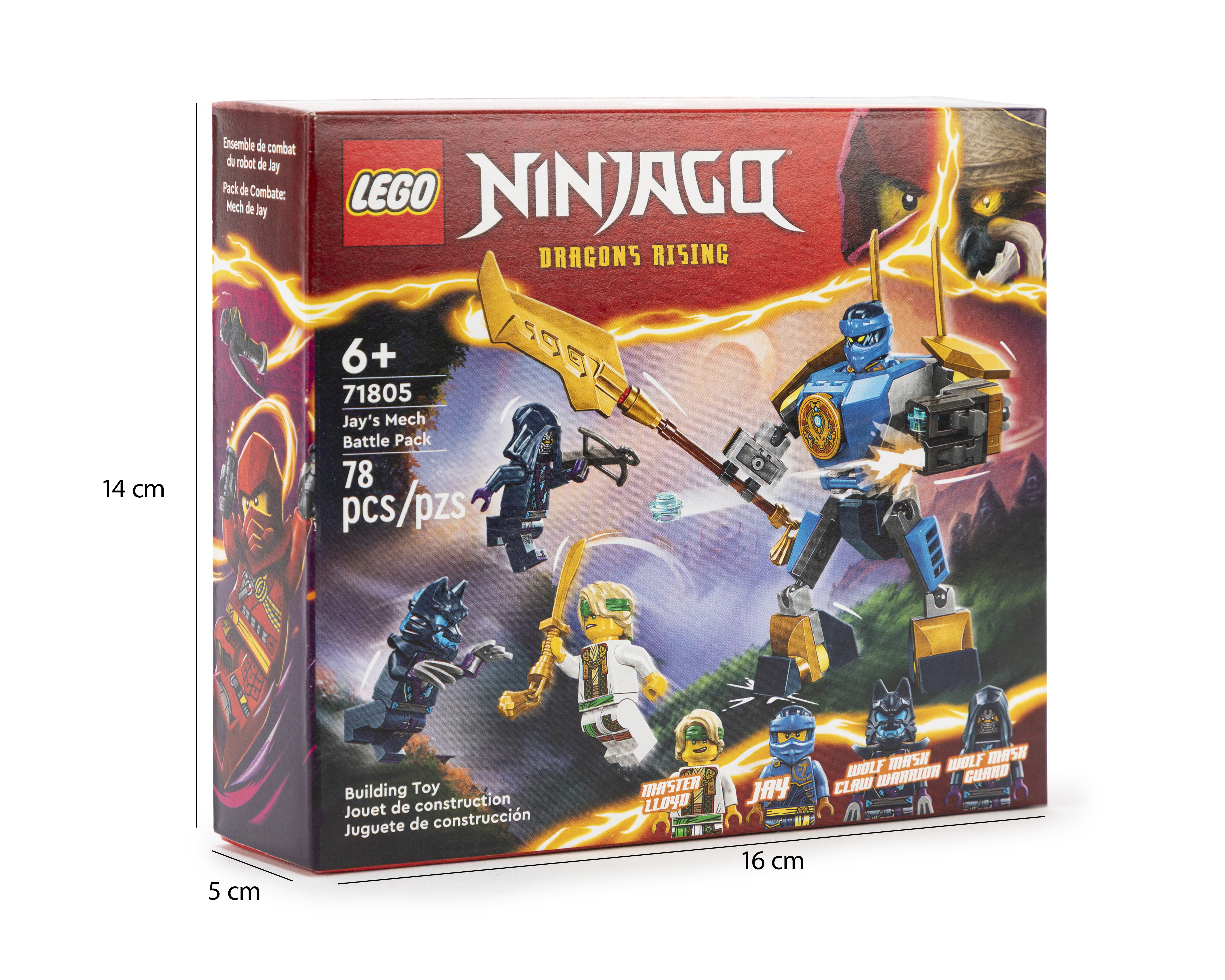 Foto 4 pulgar | Foto 3 | LEGO Ninja: Pack de Combate: Meca de Jay