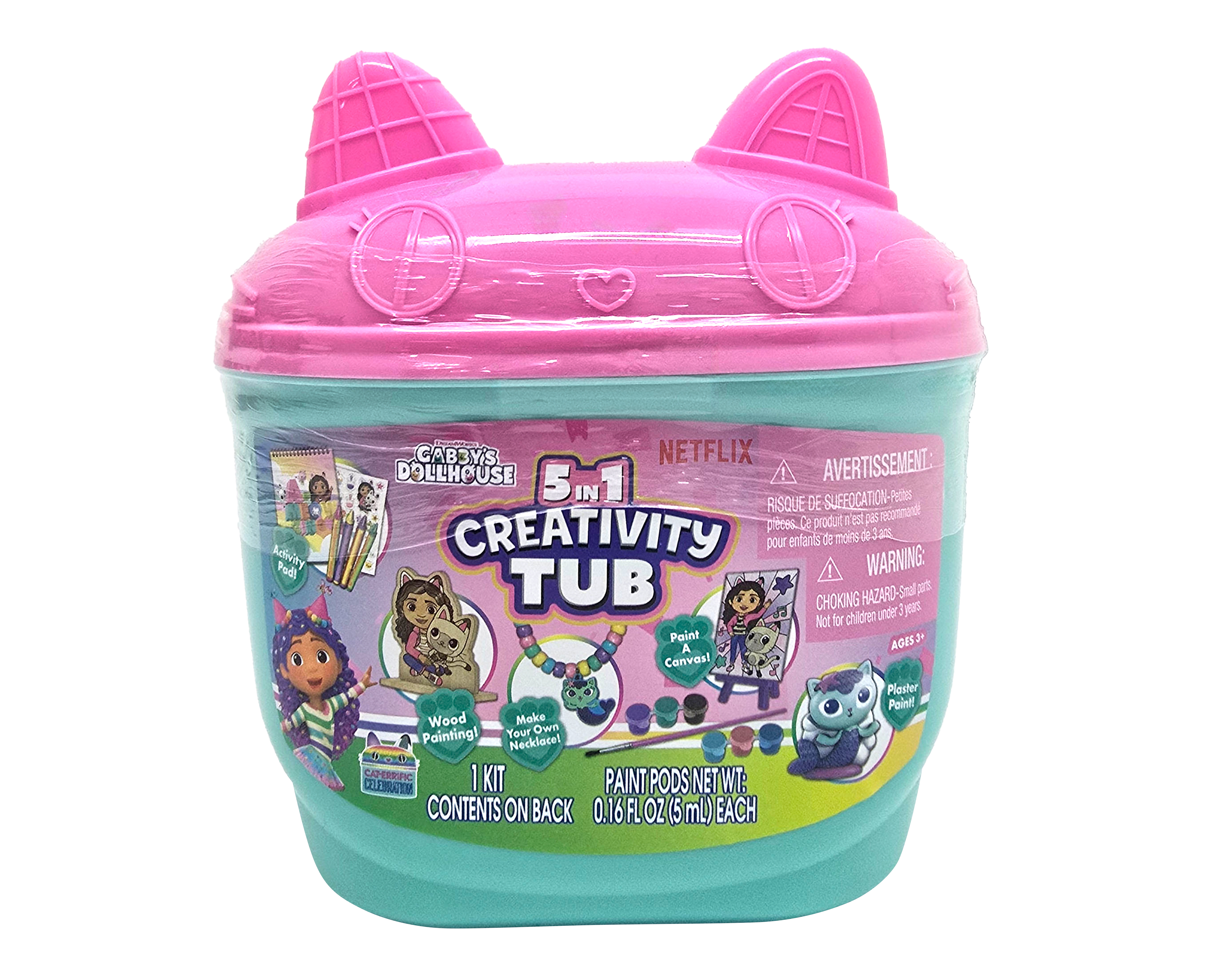 Estuche para Colorear Universal Gabby's Dollhouse con Accesorios