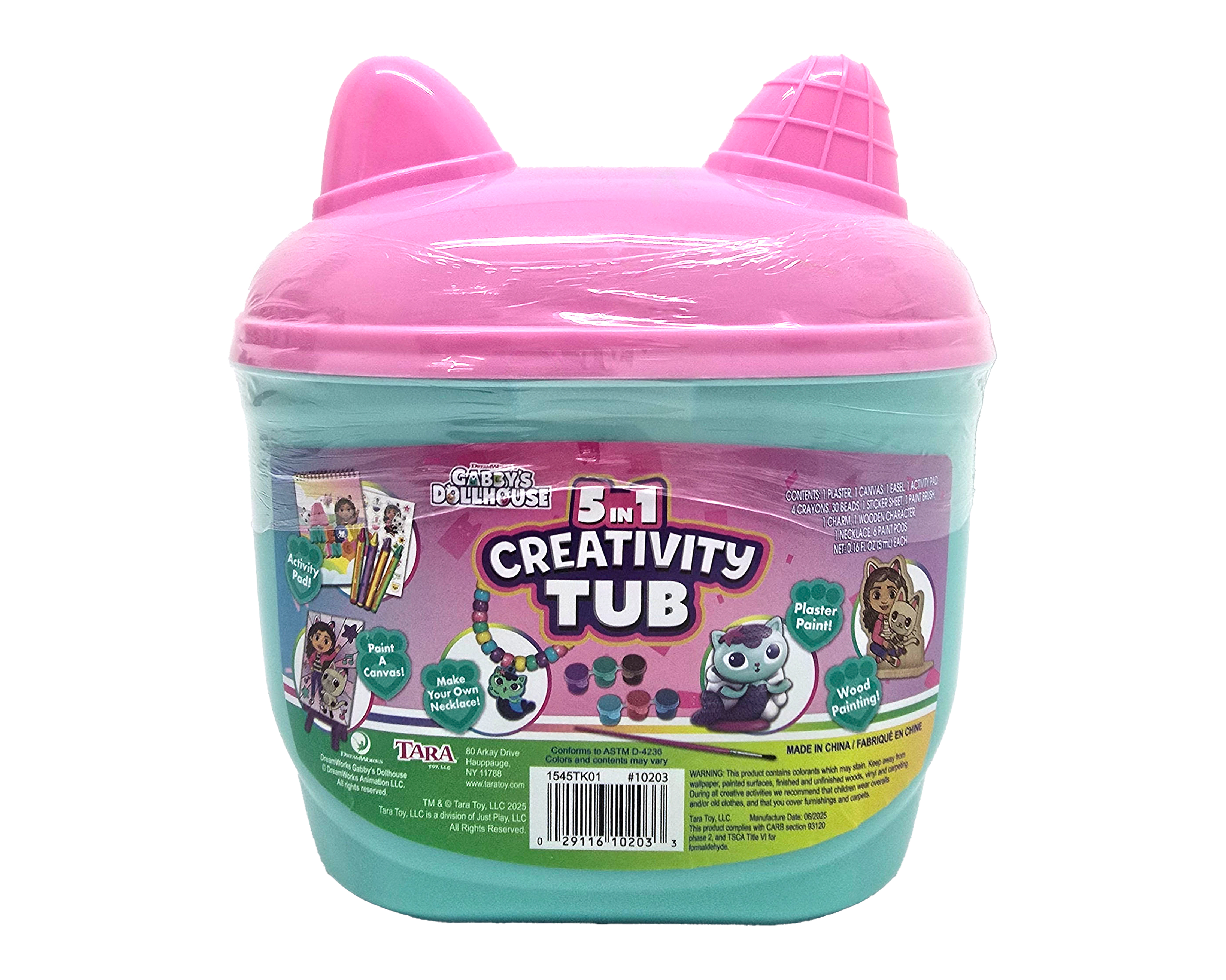 Foto 5 | Foto 5 | Estuche para Colorear Universal Gabby's Dollhouse con Accesorios