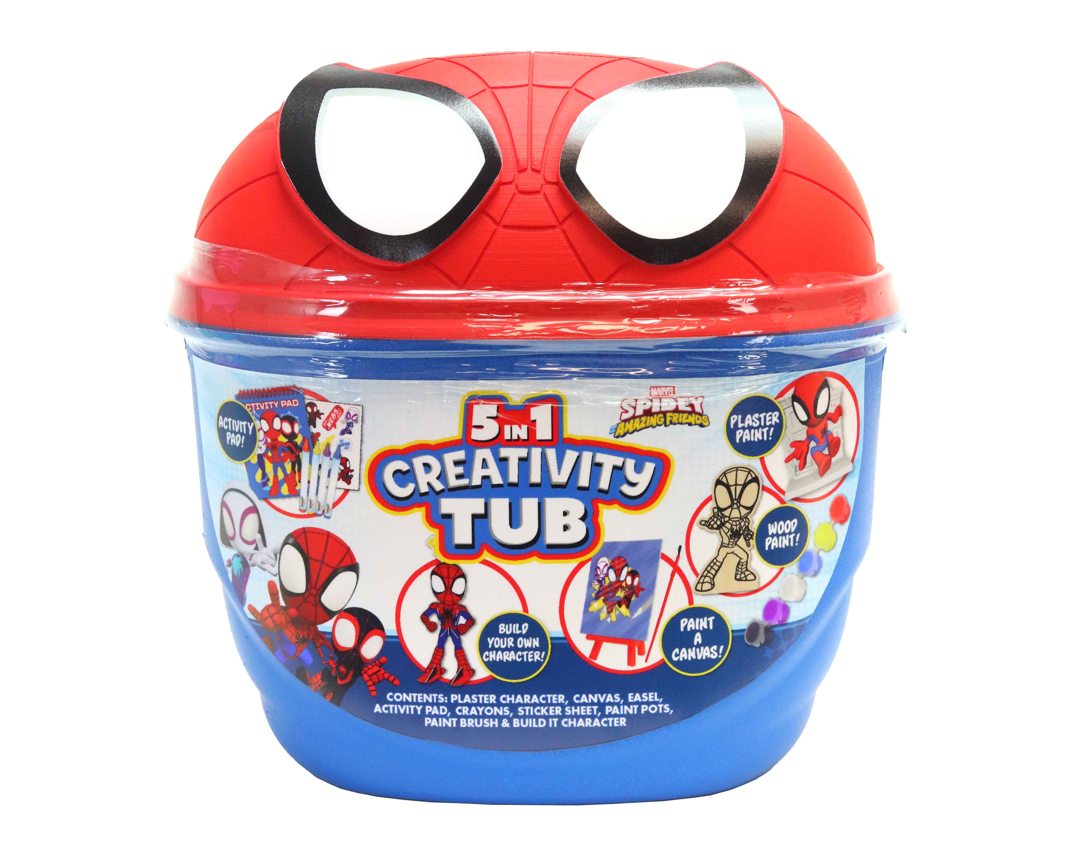 Foto 2 pulgar | Foto 1 | Set de Arte Marvel Spider-Man 5 en 1