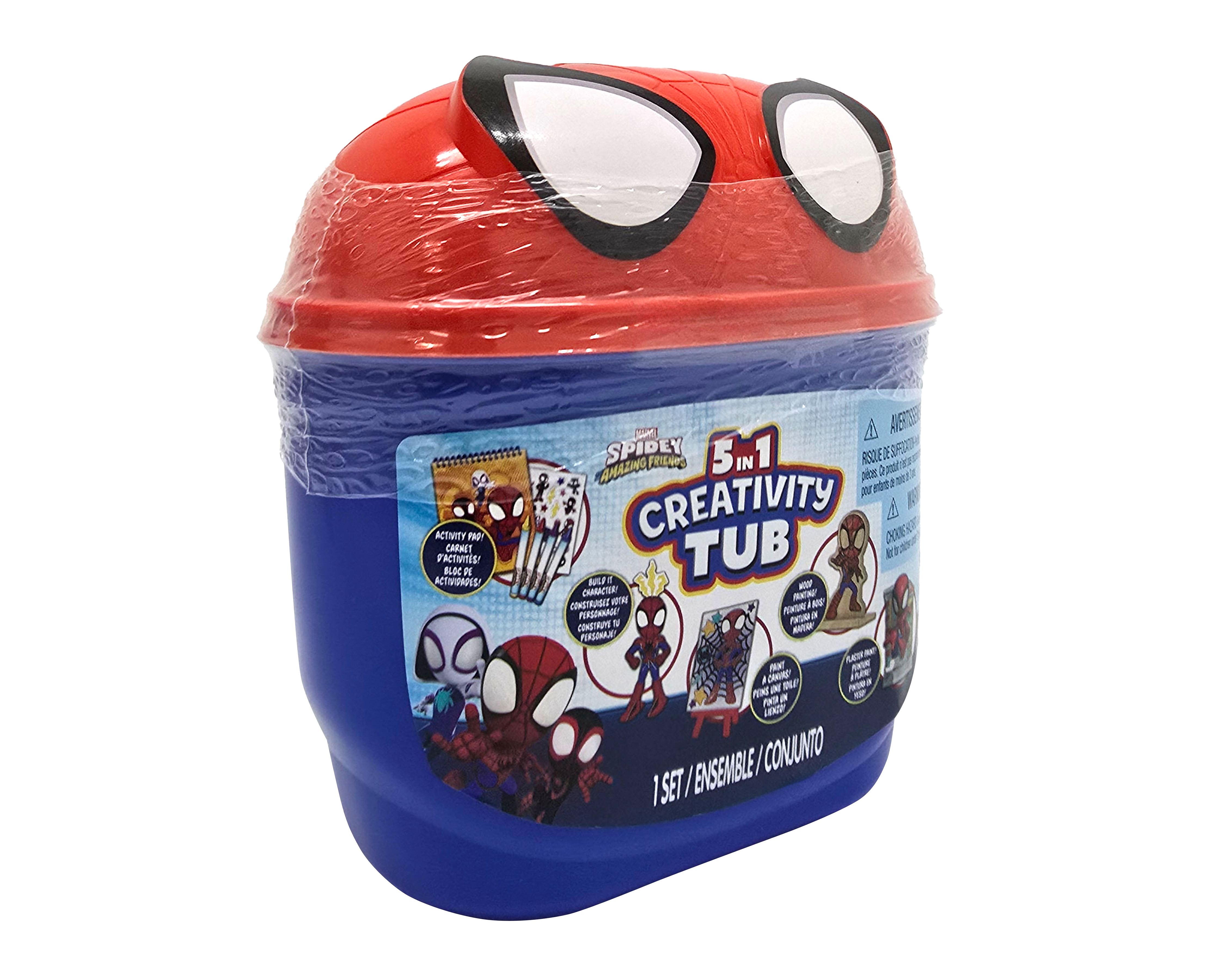 Foto 3 pulgar | Foto 2 | Set de Arte Marvel Spider-Man 5 en 1