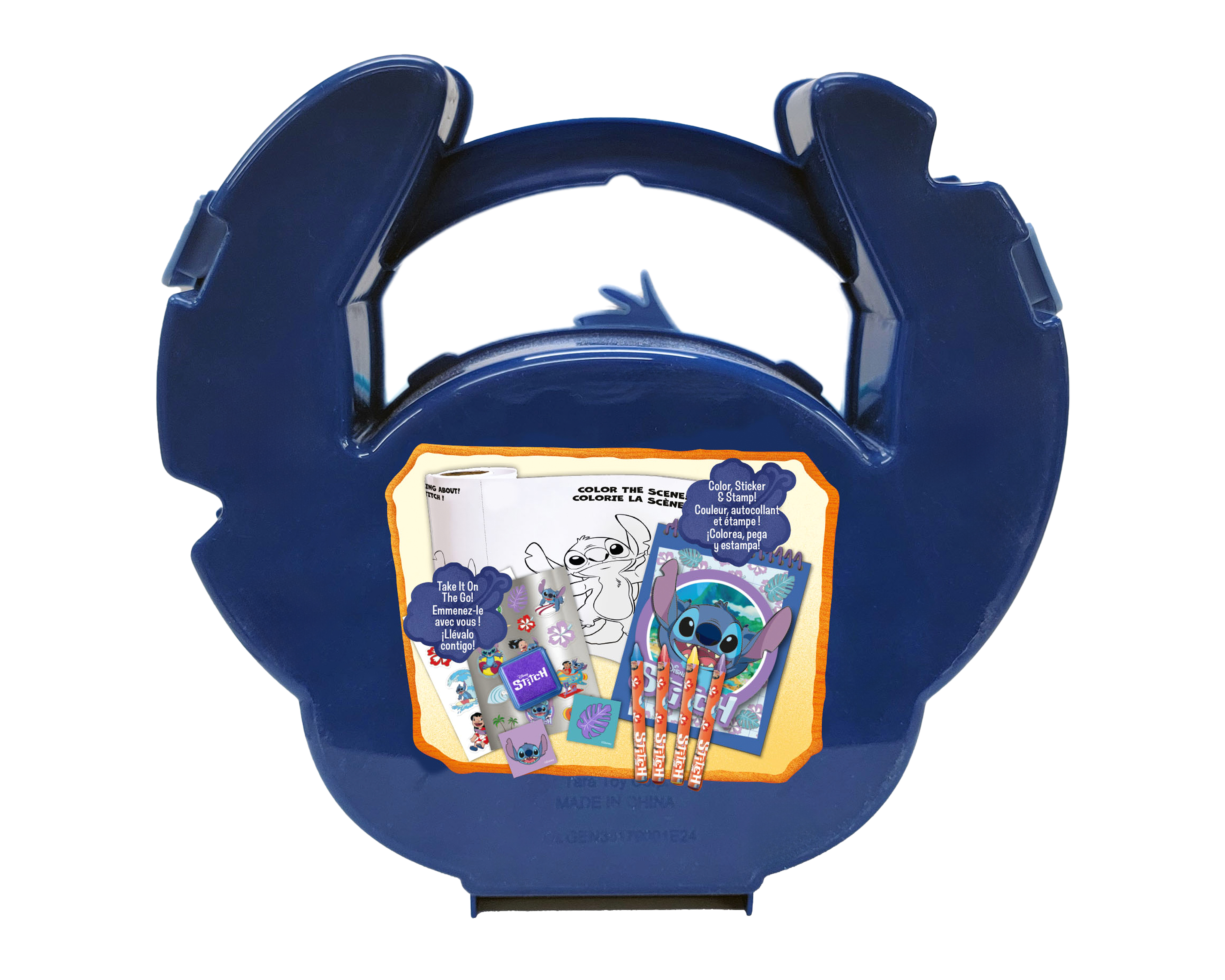 Foto 5 pulgar | Foto 4 | Estuche para Colorear Disney Stitch con Accesorios