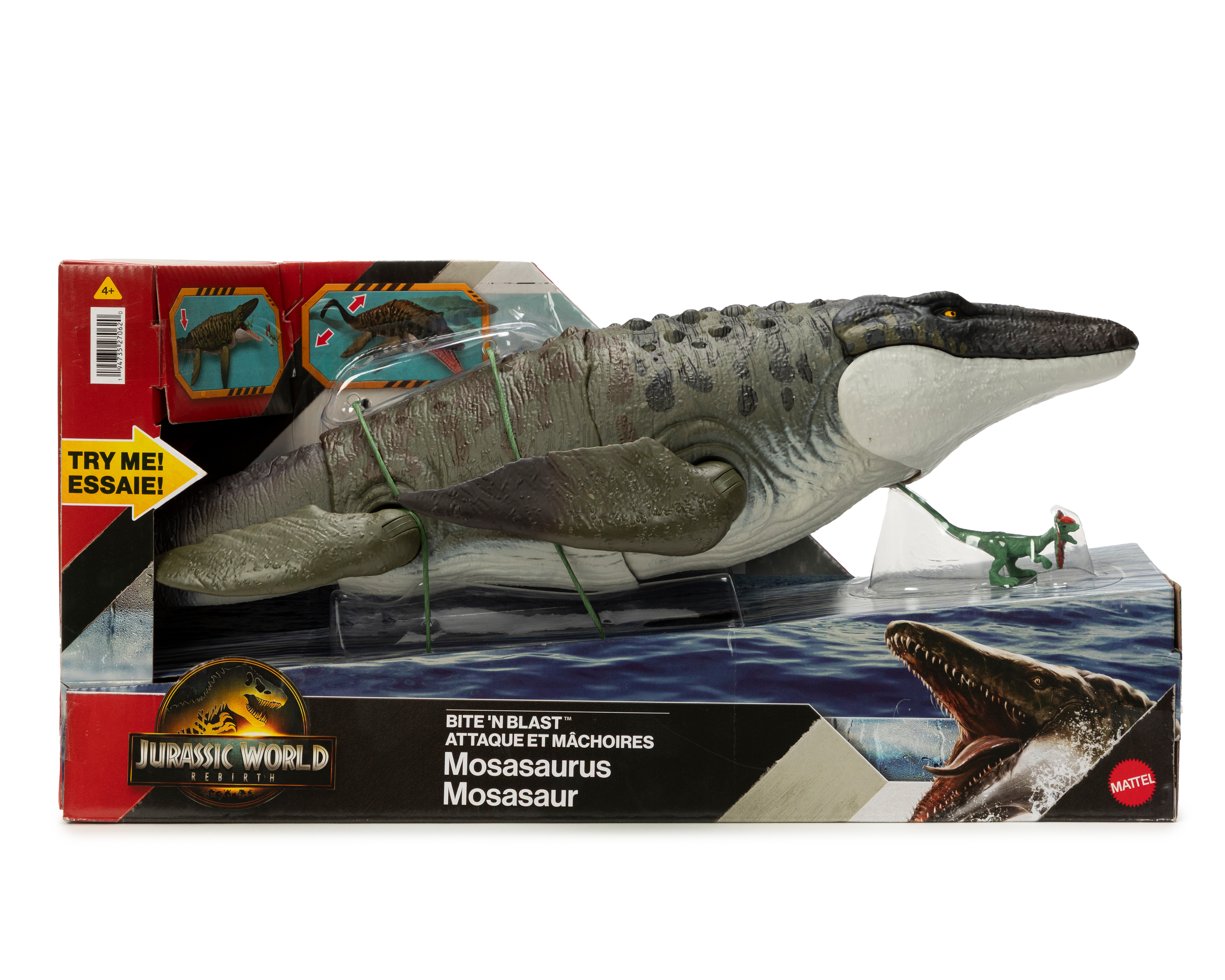 Dinosaurio Jurassic World con Movimiento