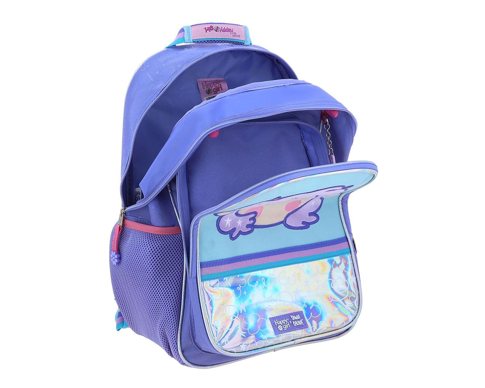 Foto 5 pulgar | Foto 4 | Mochila Chenson Happy Girl por Vania Bachur Azul