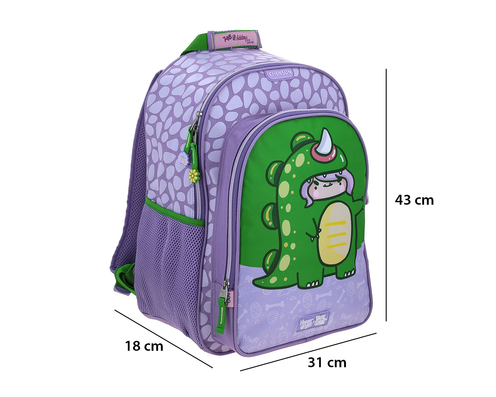 Foto 7 pulgar | Foto 6 | Mochila Chenson Happy Girl por Vania Bachur