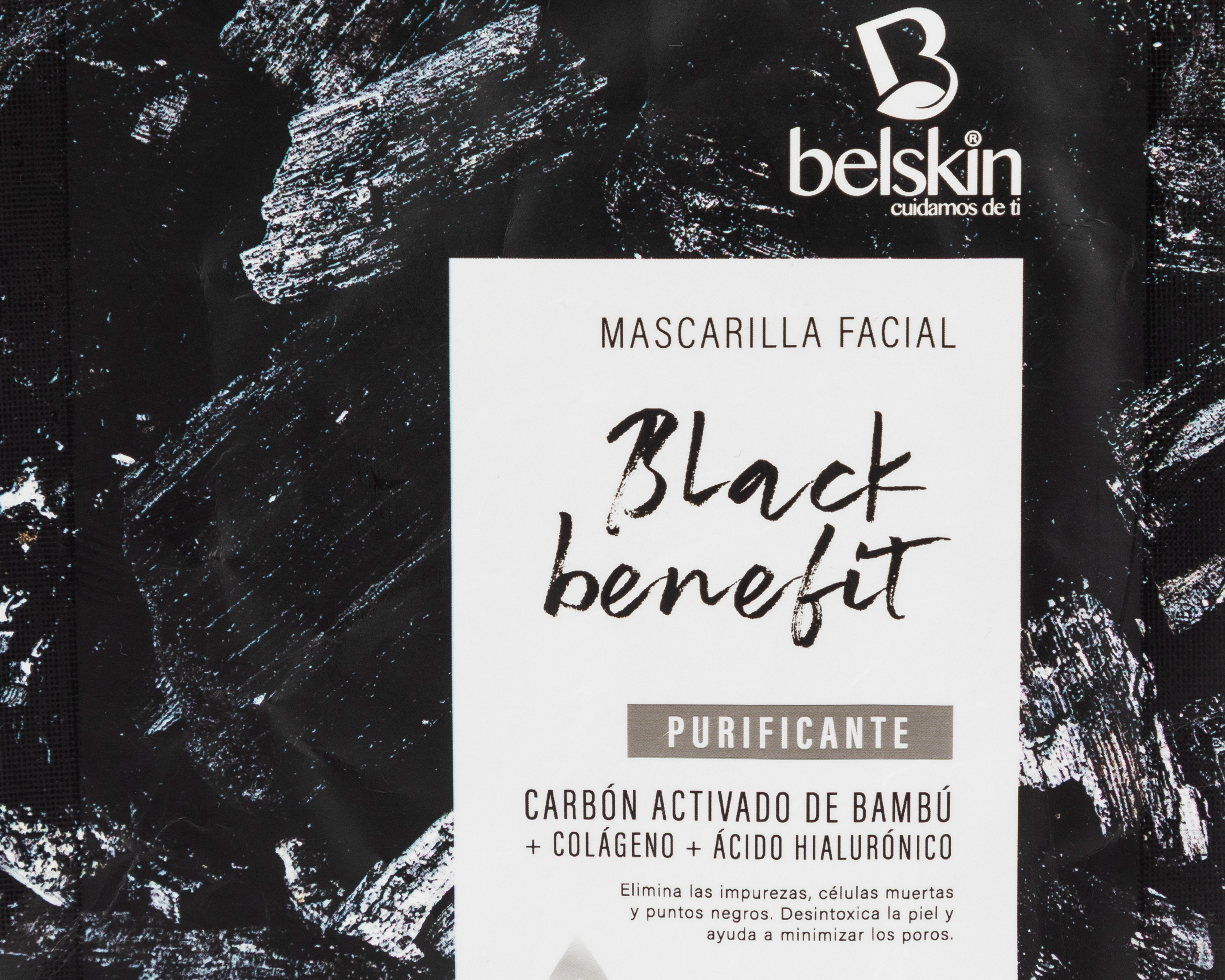 Foto 5 pulgar | Foto 4 | Mascarilla Facial Purificante Belskin Black Benefit 30 g