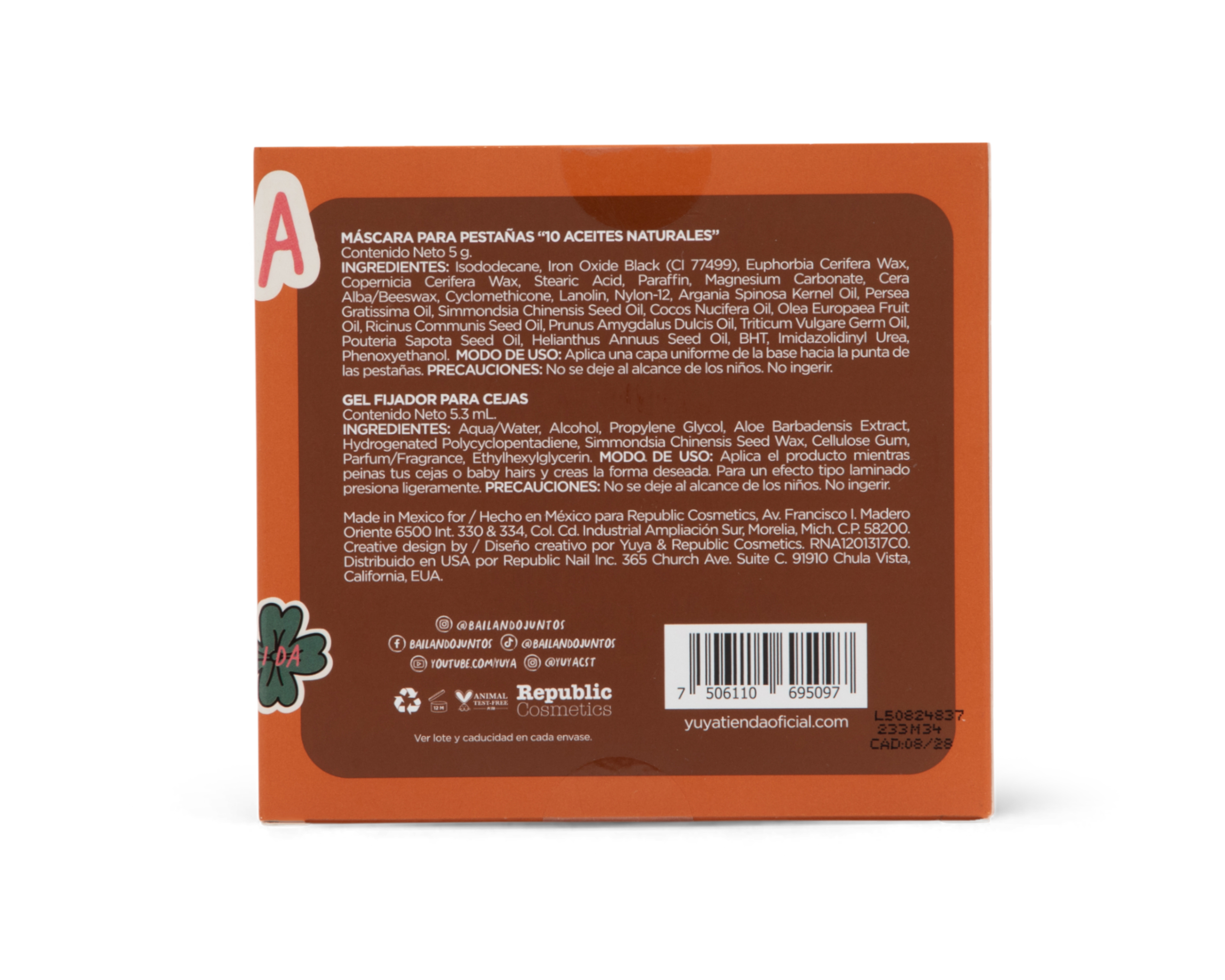 Foto 5 pulgar | Foto 4 | Kit de Maquillaje Yuya 2 Piezas