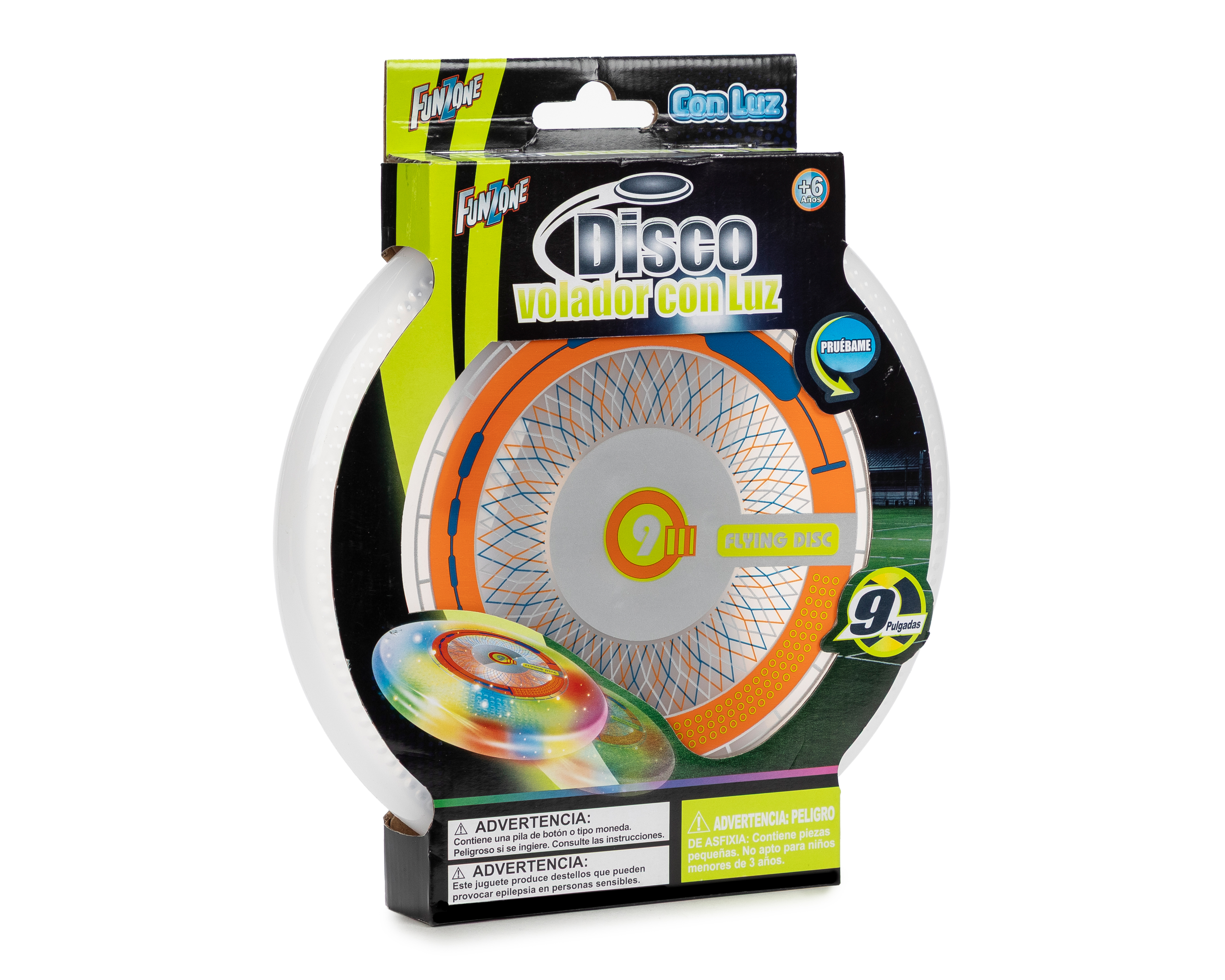 Foto 8 pulgar | Foto 7 | Disco Volador Funzone con Luces